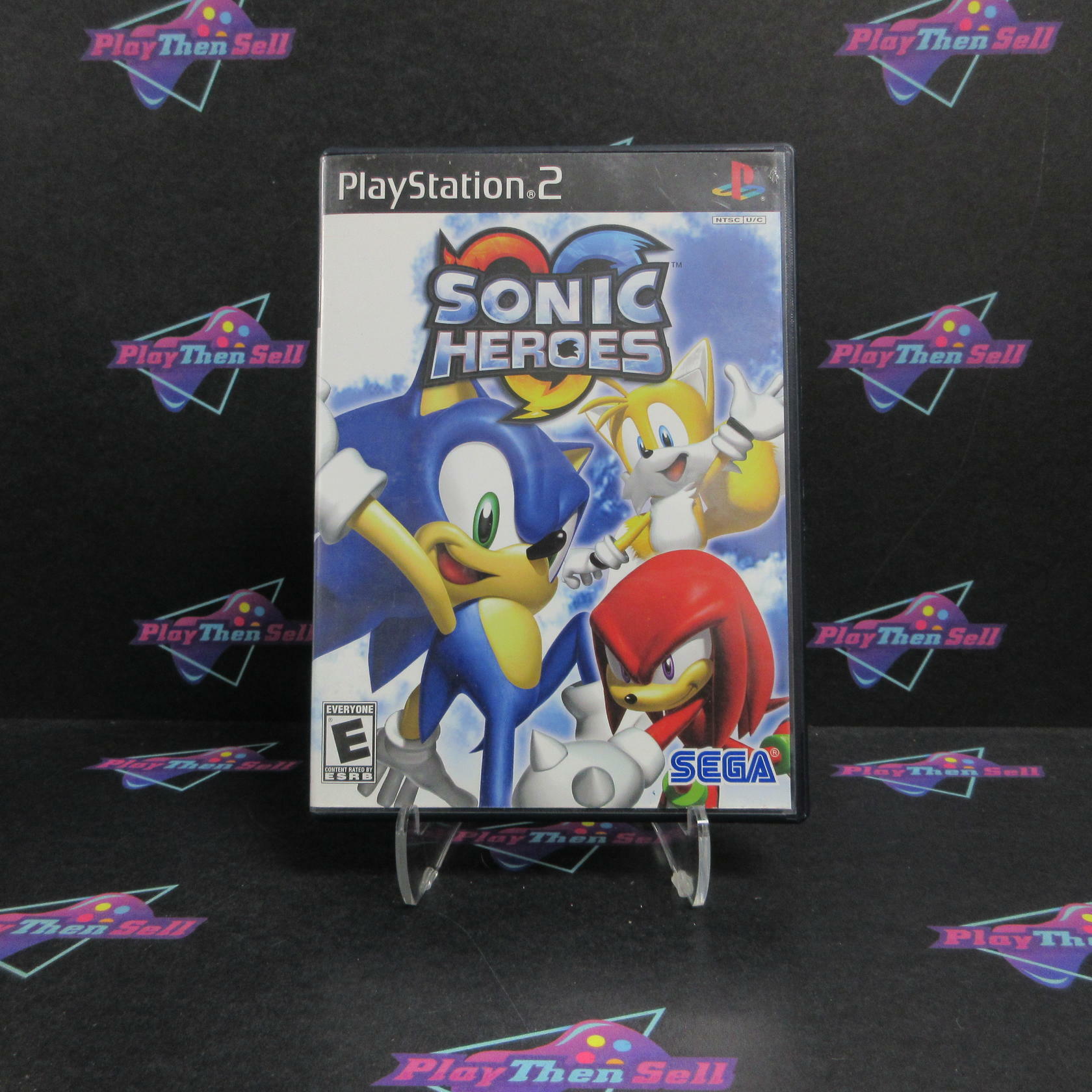 Sonic Heroes PS2 PlayStation 2 GH Disc Complete - Excellent