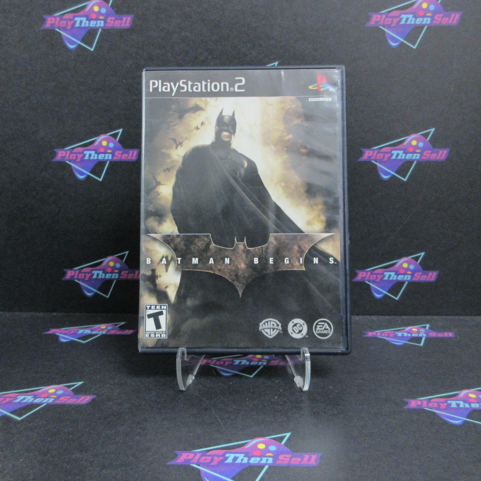 Batman Begins PS2 PlayStation 2 AD/NM - Very Good