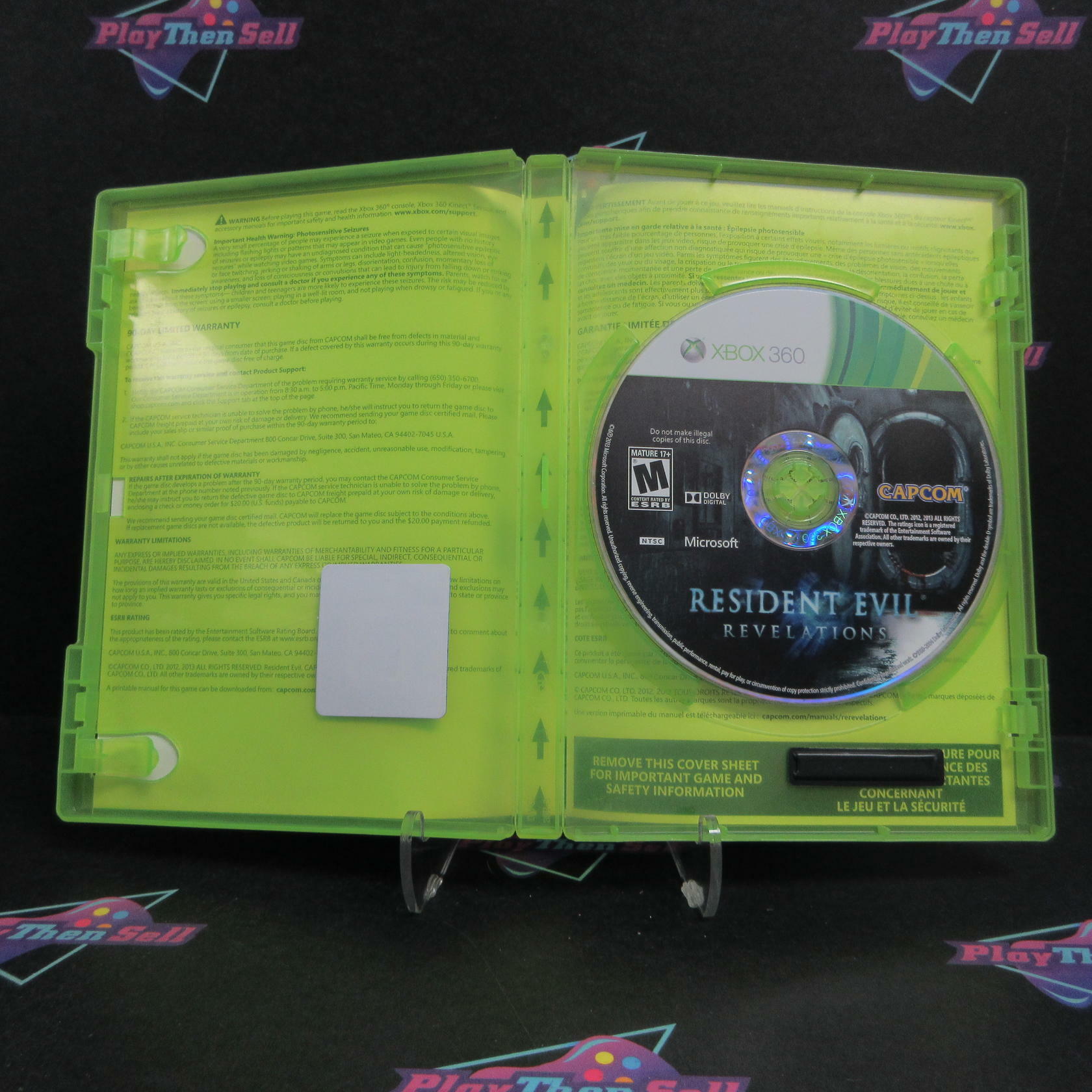 Resident Evil Revelations Xbox 360 AD Complete CIB - Very Good