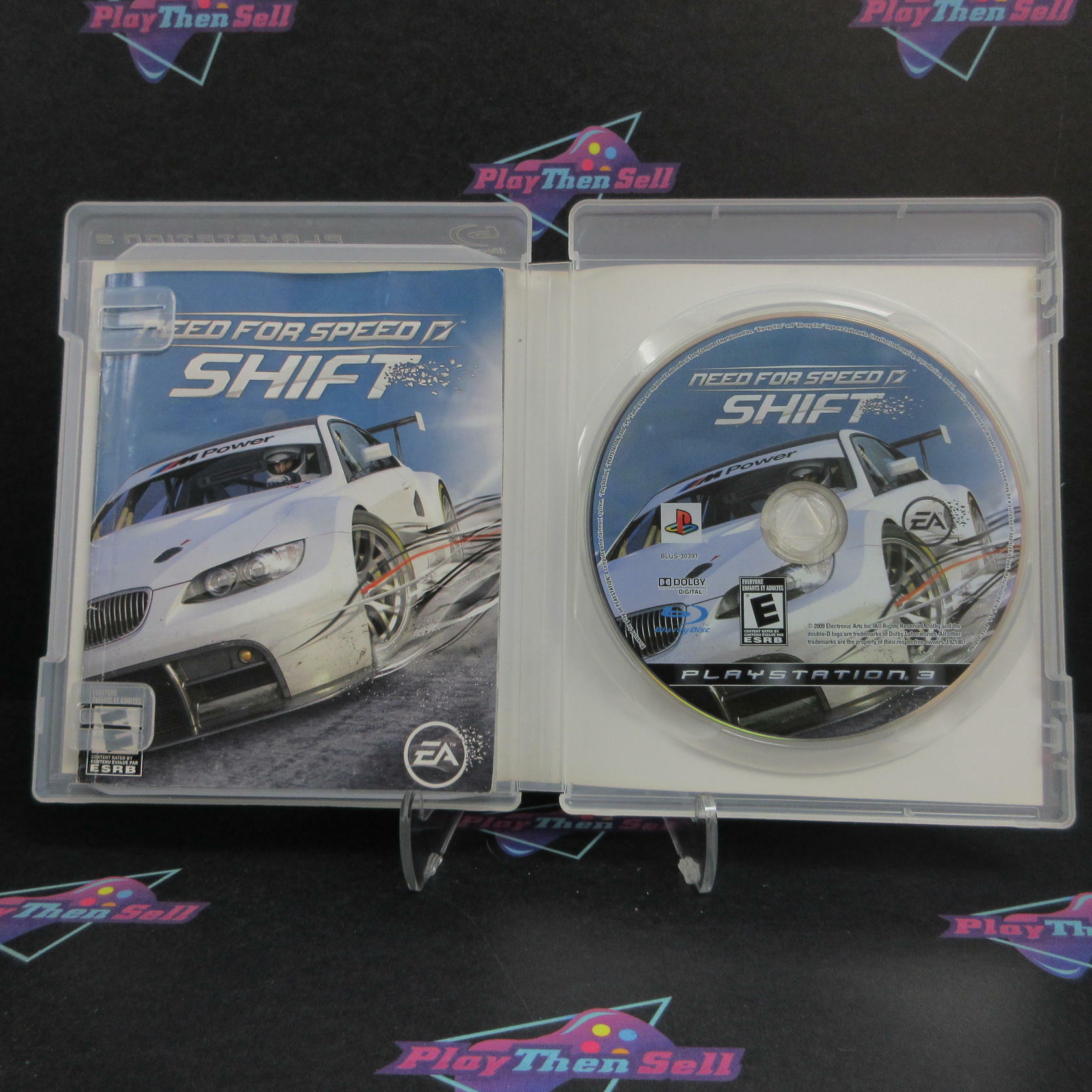 Need for Speed Shift PS3 PlayStation 3 AD/MD Complete CIB - Very Good