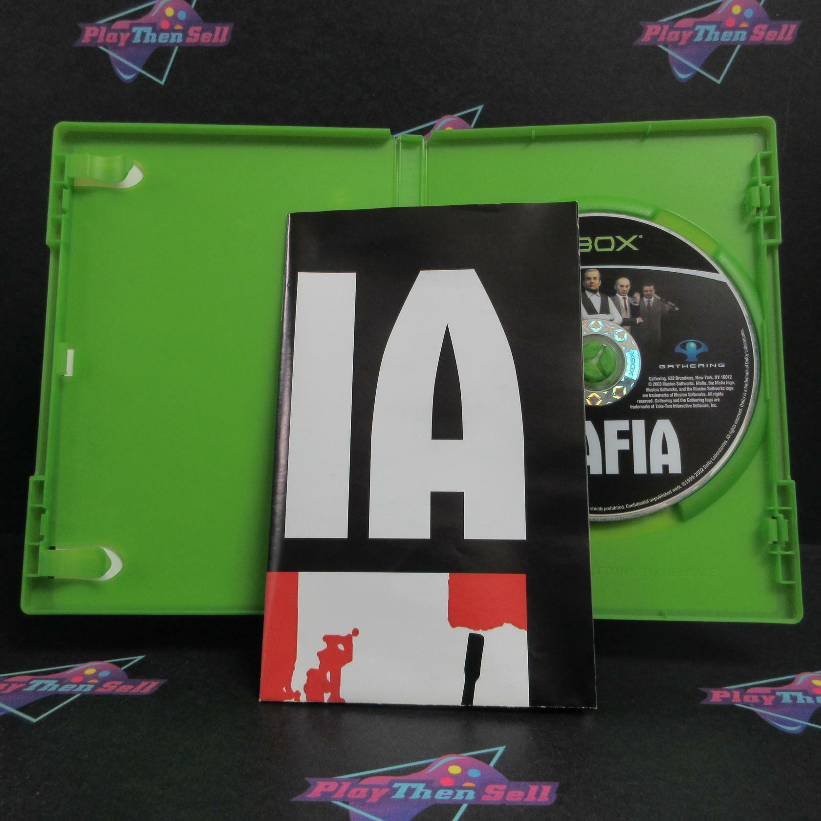 Mafia Xbox AD/NM + Poster - Very Good