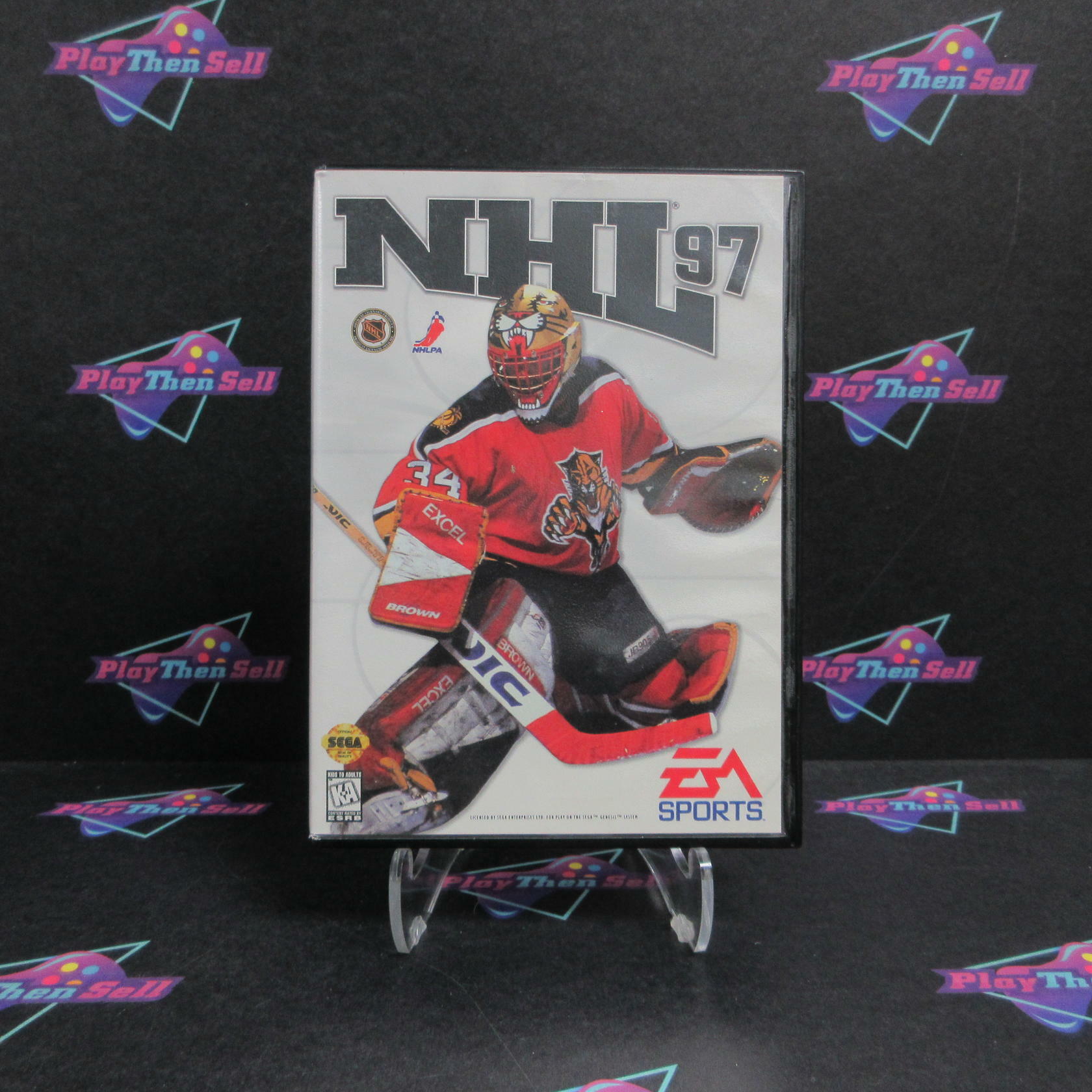 NHL '97 Sega Genesis - Very Good