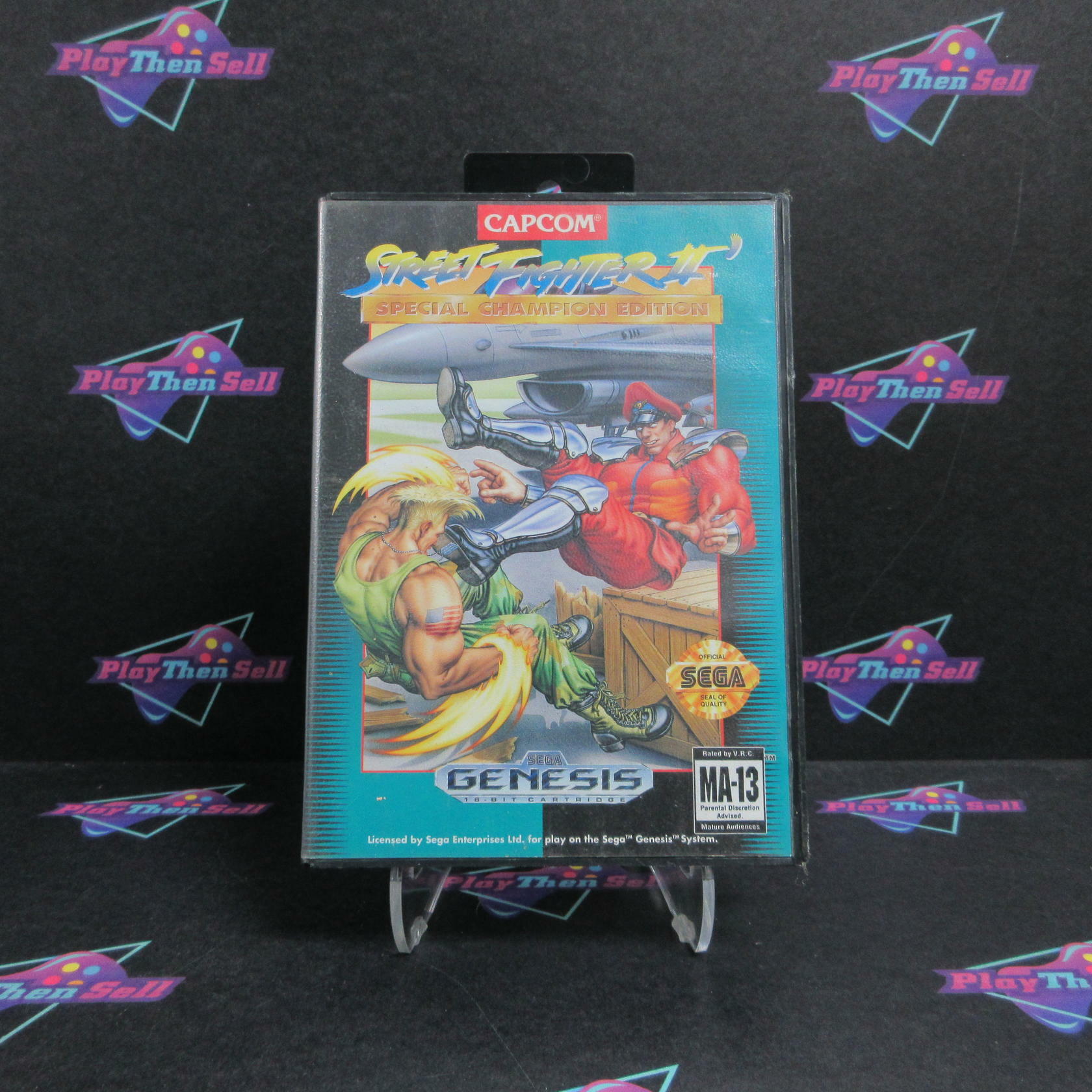 Street Fighter II Special Champion Edition Sega Genesis - Very Good