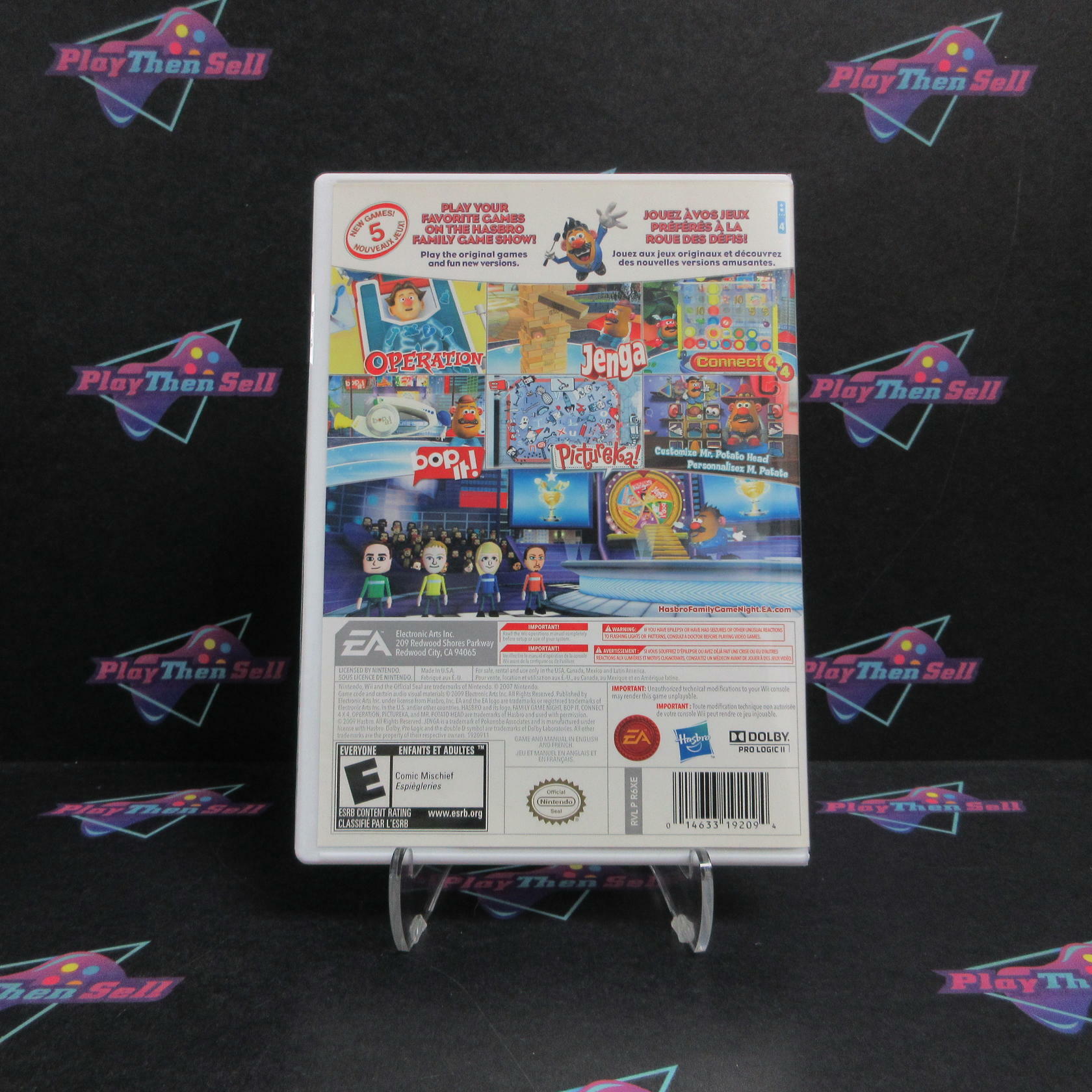 Hasbro Family Game Night 2 Nintendo Wii - Very Good