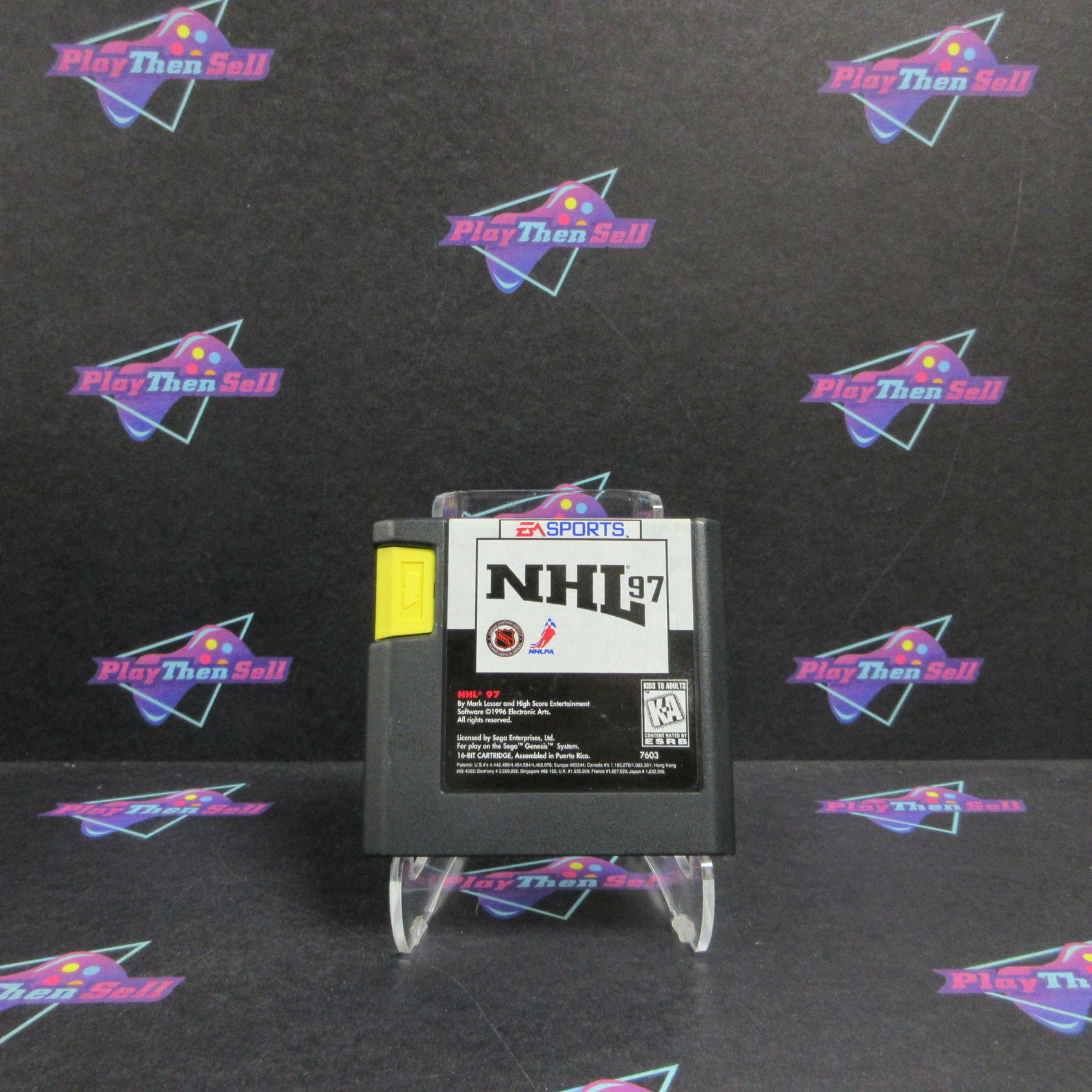 NHL '97 Sega Genesis - Very Good