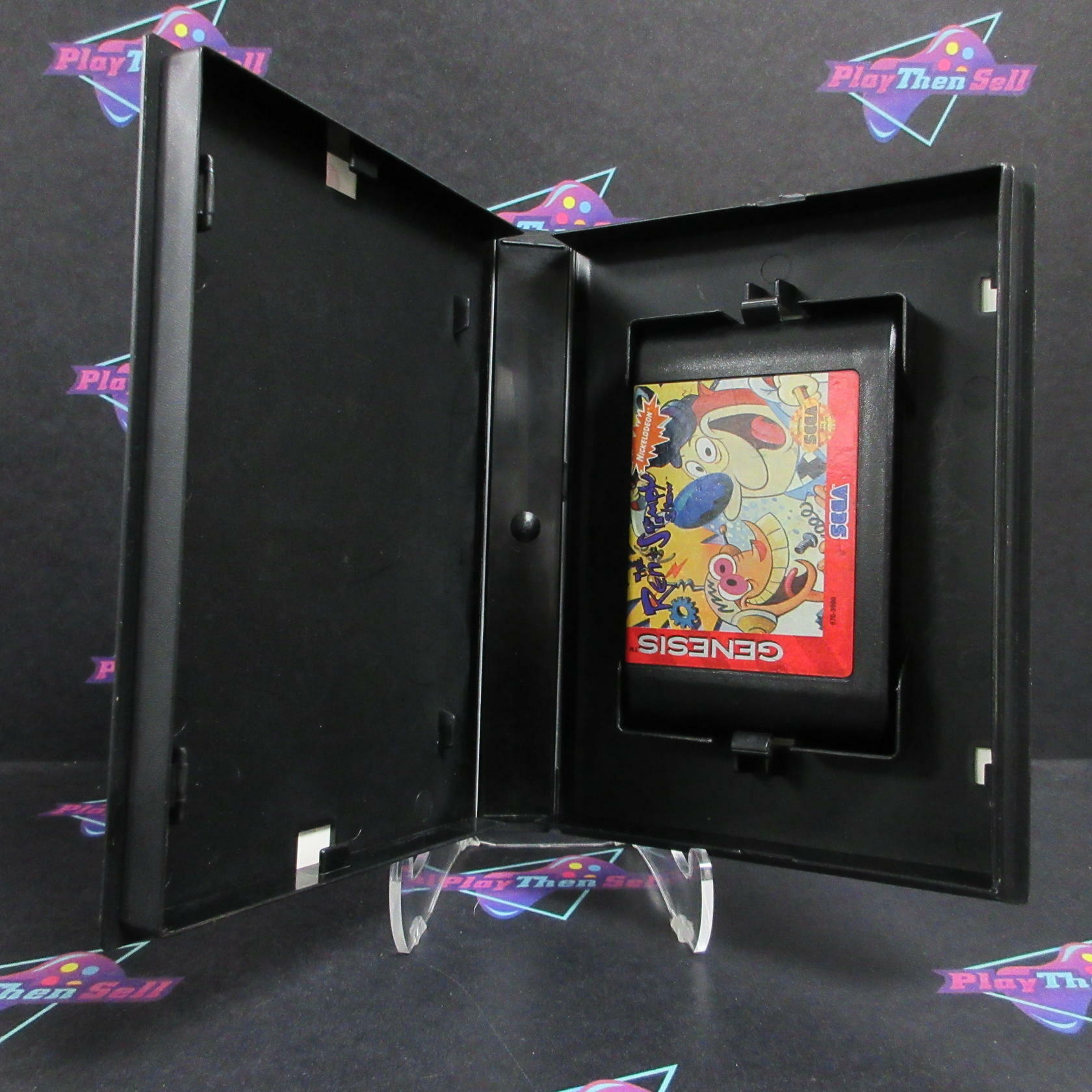Ren & Stimpy Stimpy's Invention Sega Genesis - Very Good