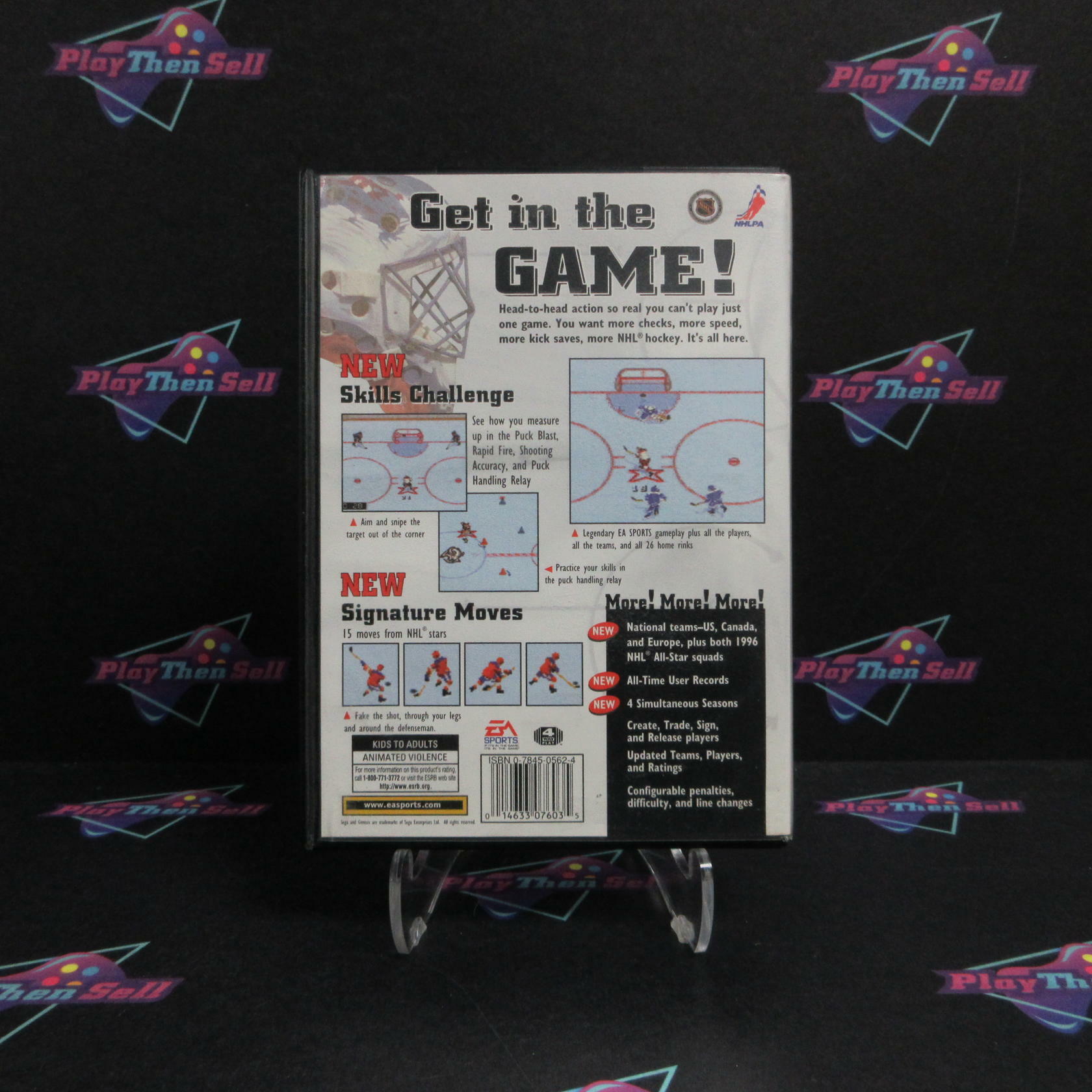 NHL '97 Sega Genesis - Very Good