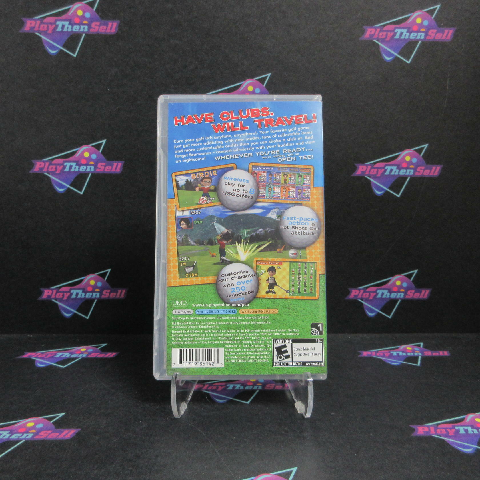 Hot Shots Golf Open Tee Sony PSP - Clear UMD - Very Good