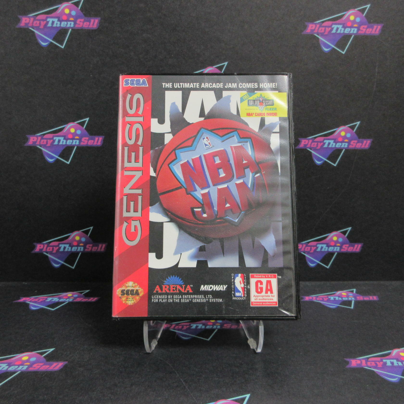 NBA Jam Sega Genesis - Very Good
