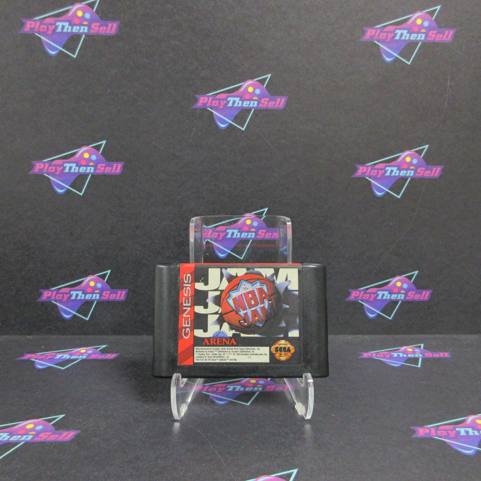 NBA Jam Sega Genesis - Very Good