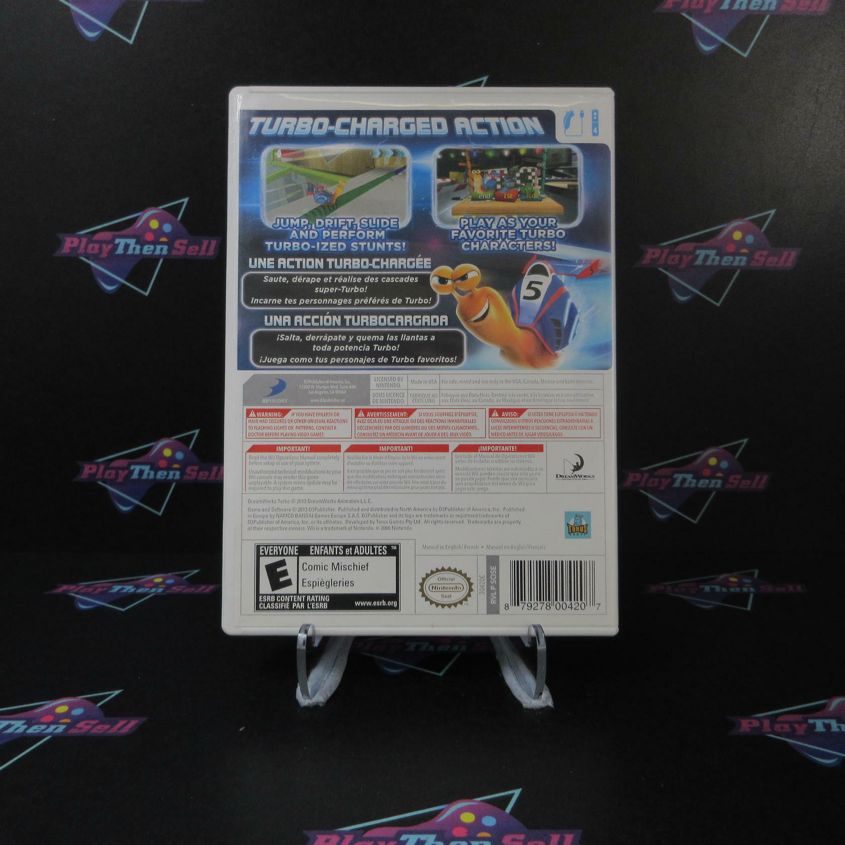 Turbo Super Stunt Squad Nintendo Wii - Very Good