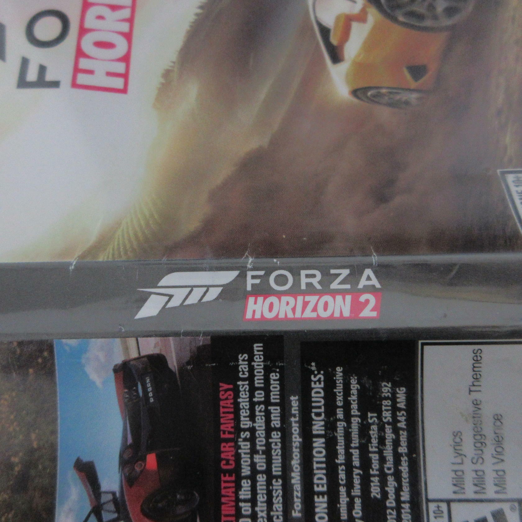 Forza Horizon 2 Day One Edition Xbox One AD Complete CIB - Very Good