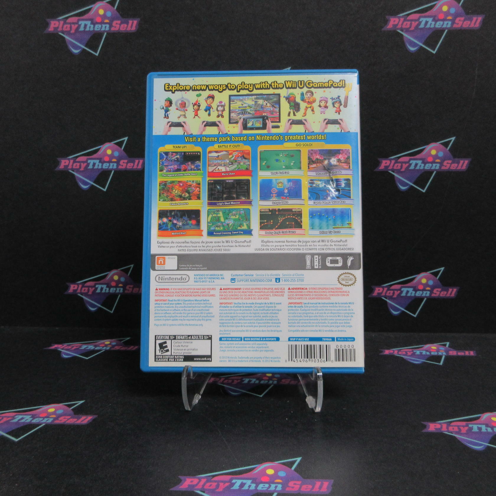 Nintendo Land Nintendo Wii U AD Complete CIB - Very Good