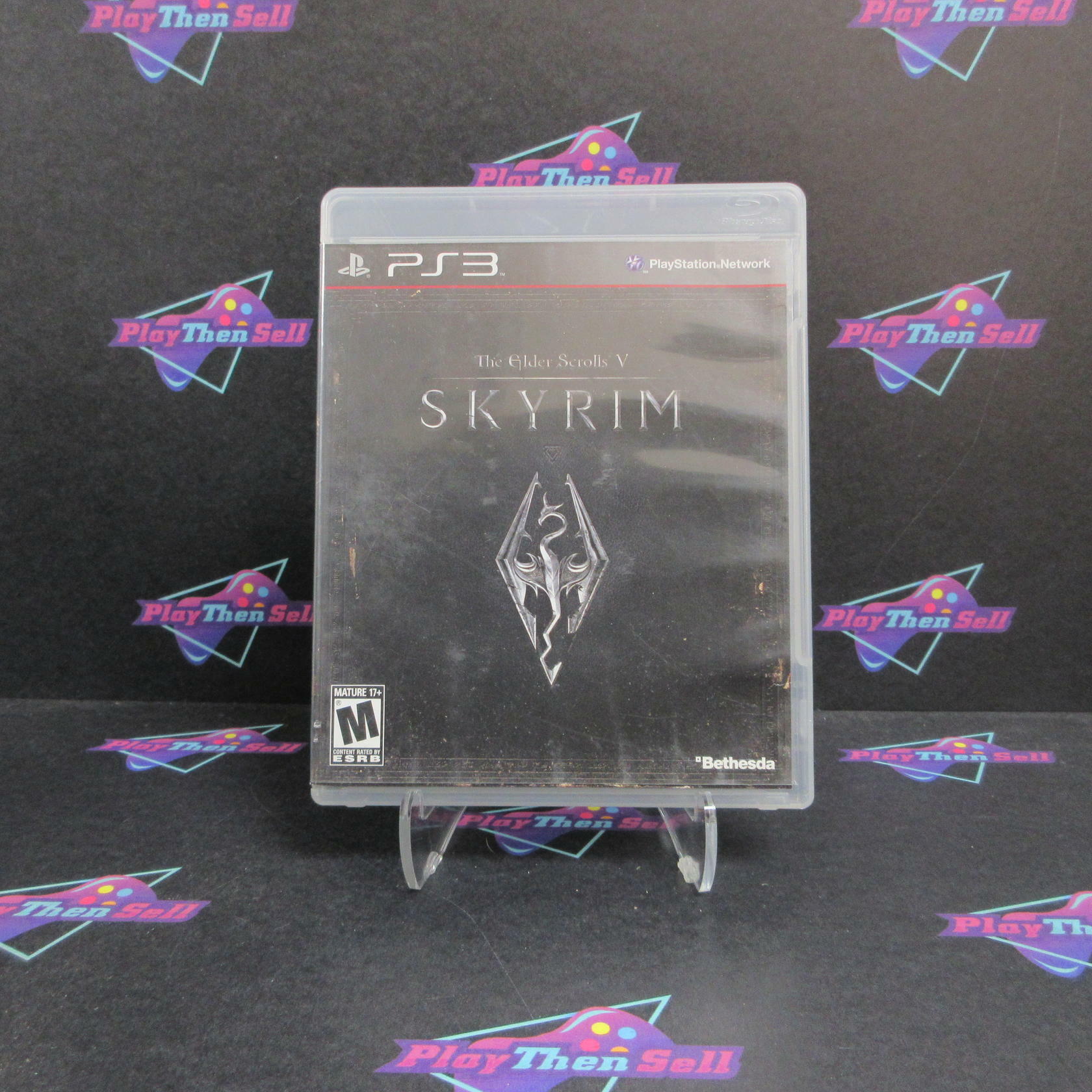Elder Scrolls V Skyrim PS3 PlayStation 3 DD/MD Complete - Very Good