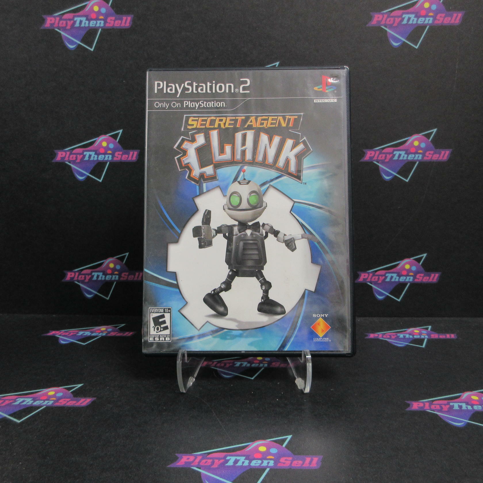 Secret Agent Clank PS2 PlayStation 2 AD + Reg Card Complete CIB - Very Good