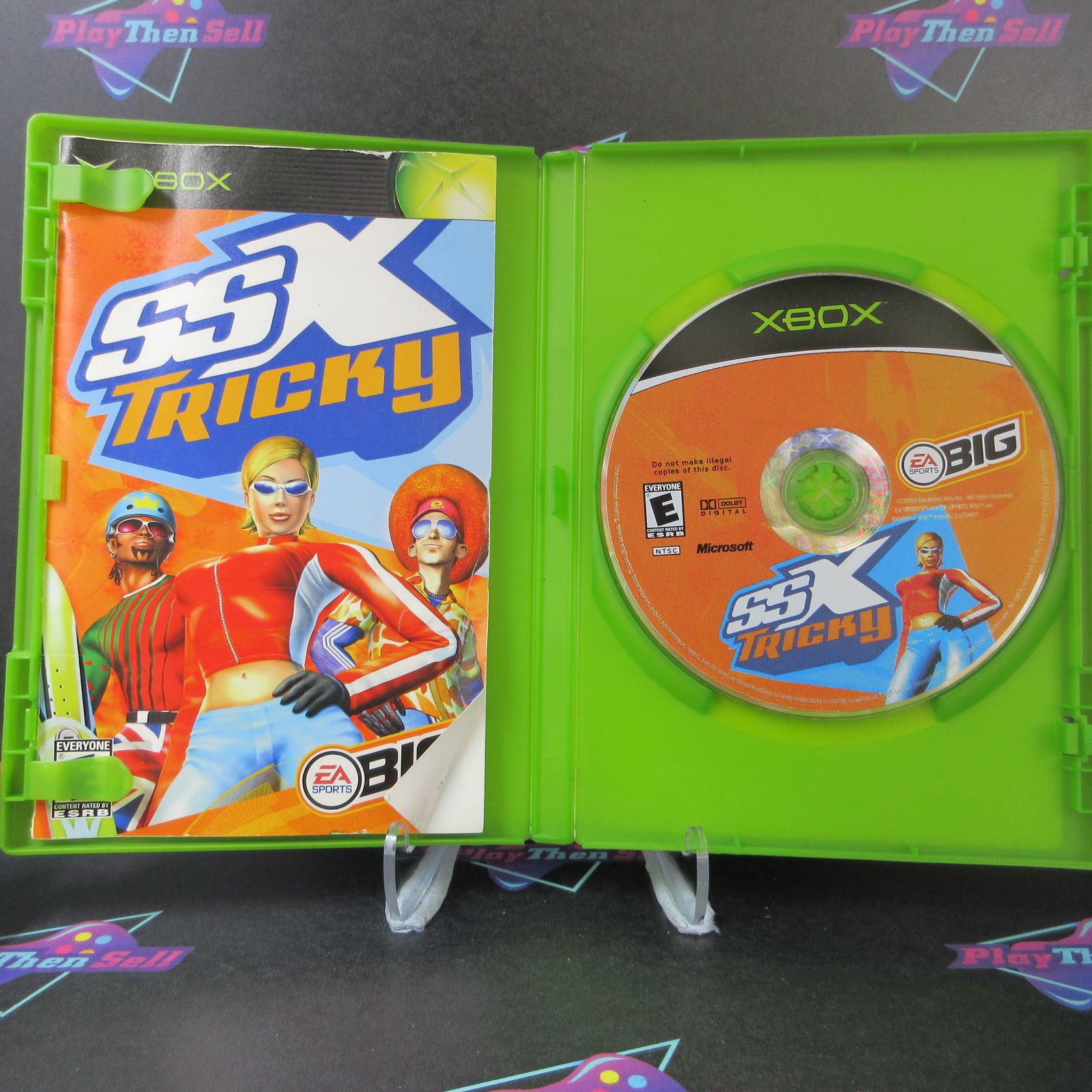 SSX Tricky Xbox AD/MD + Reg Card Complete CIB - Very Good