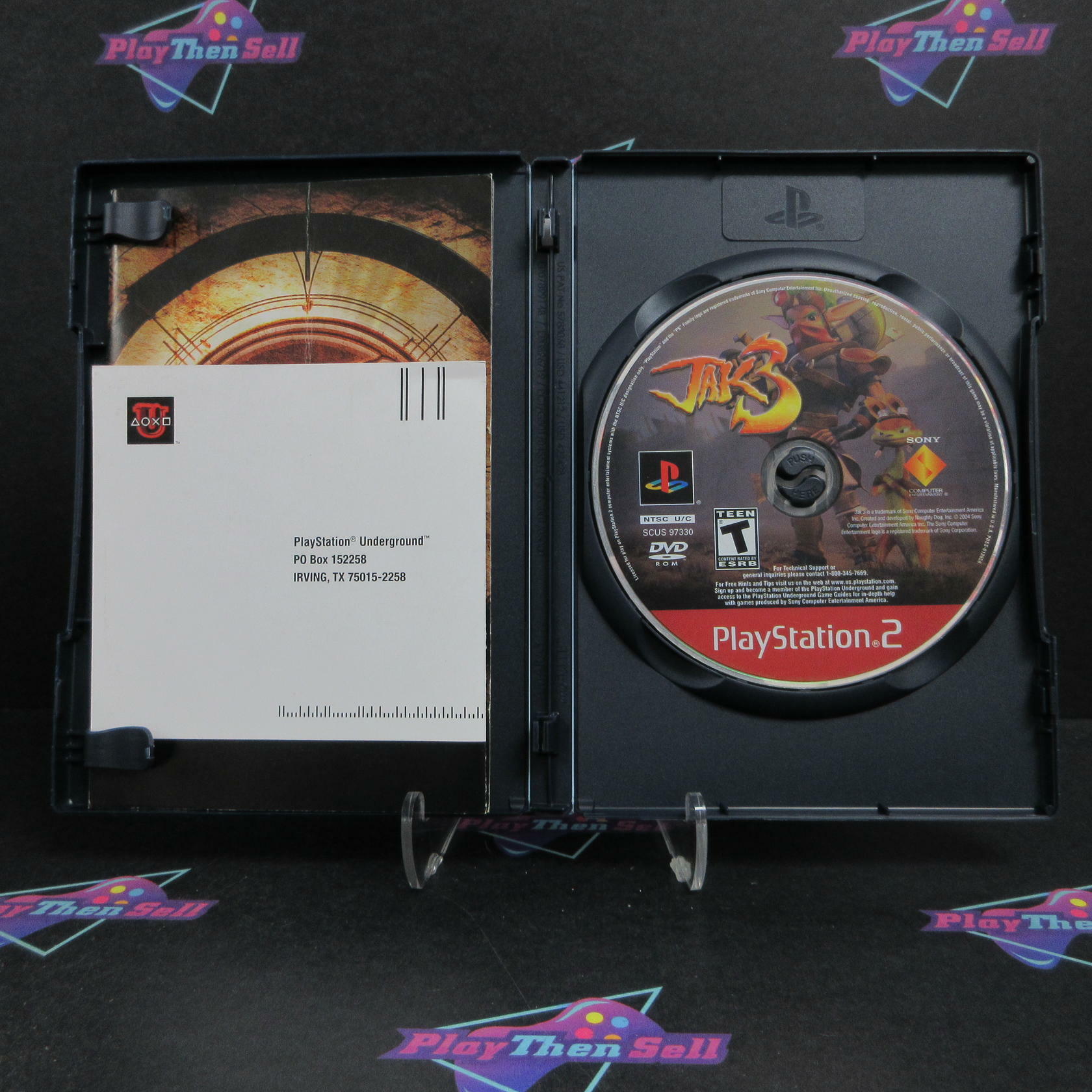 Jak 3 PS2 PlayStation 2 GH + Reg Complete - Very Good