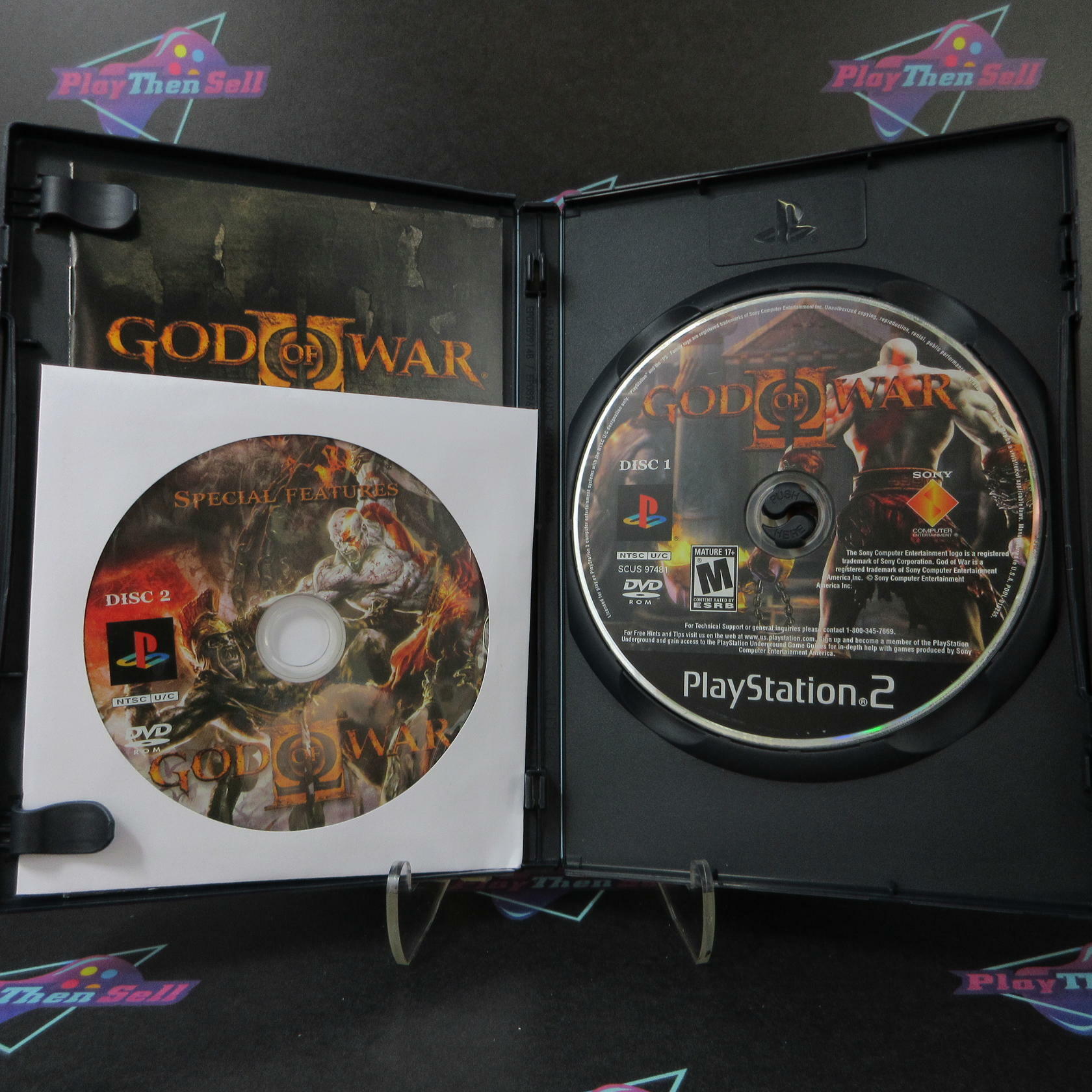 God of War 2 PS2 PlayStation 2 Complete - Excellent