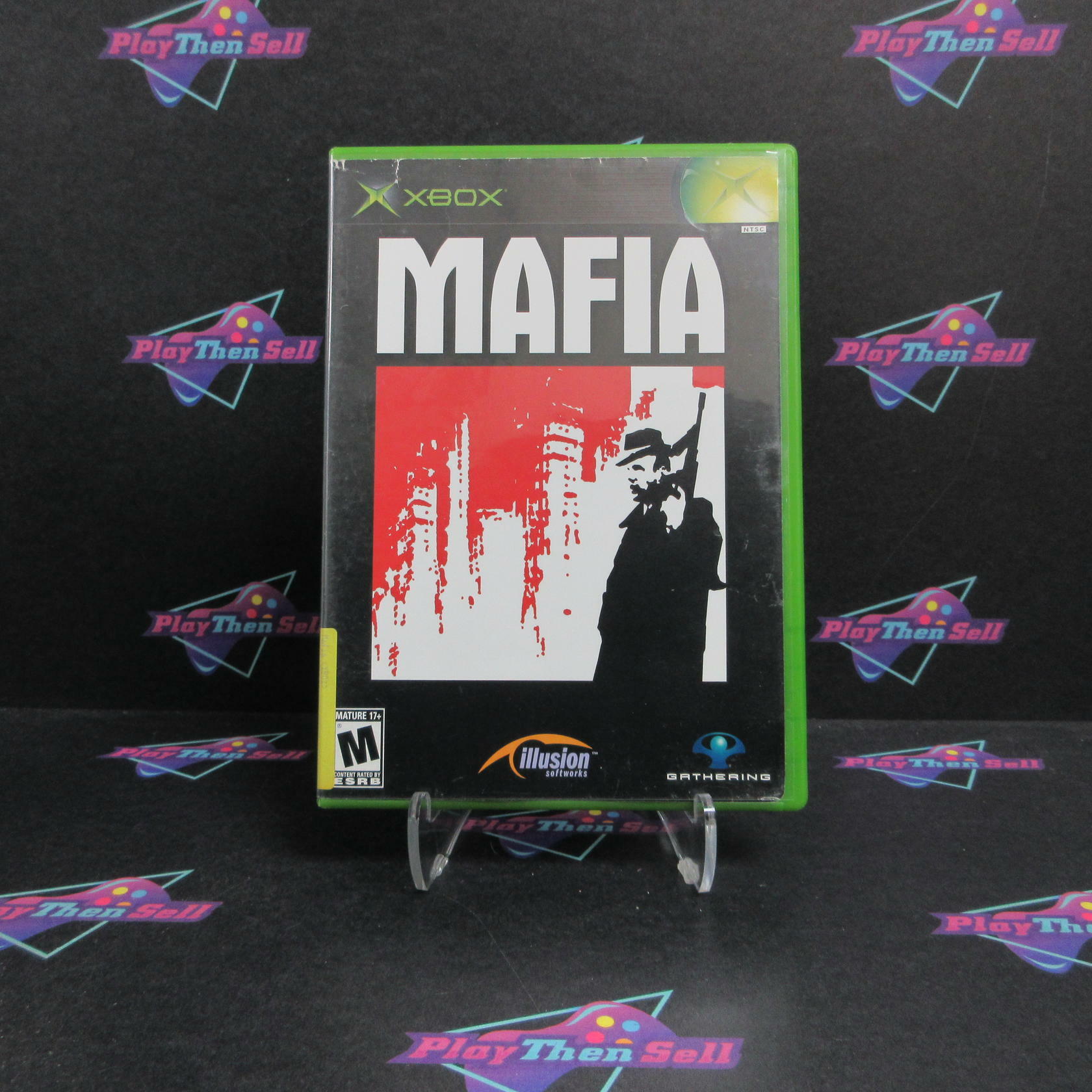 Mafia Xbox AD/NM + Poster - Very Good