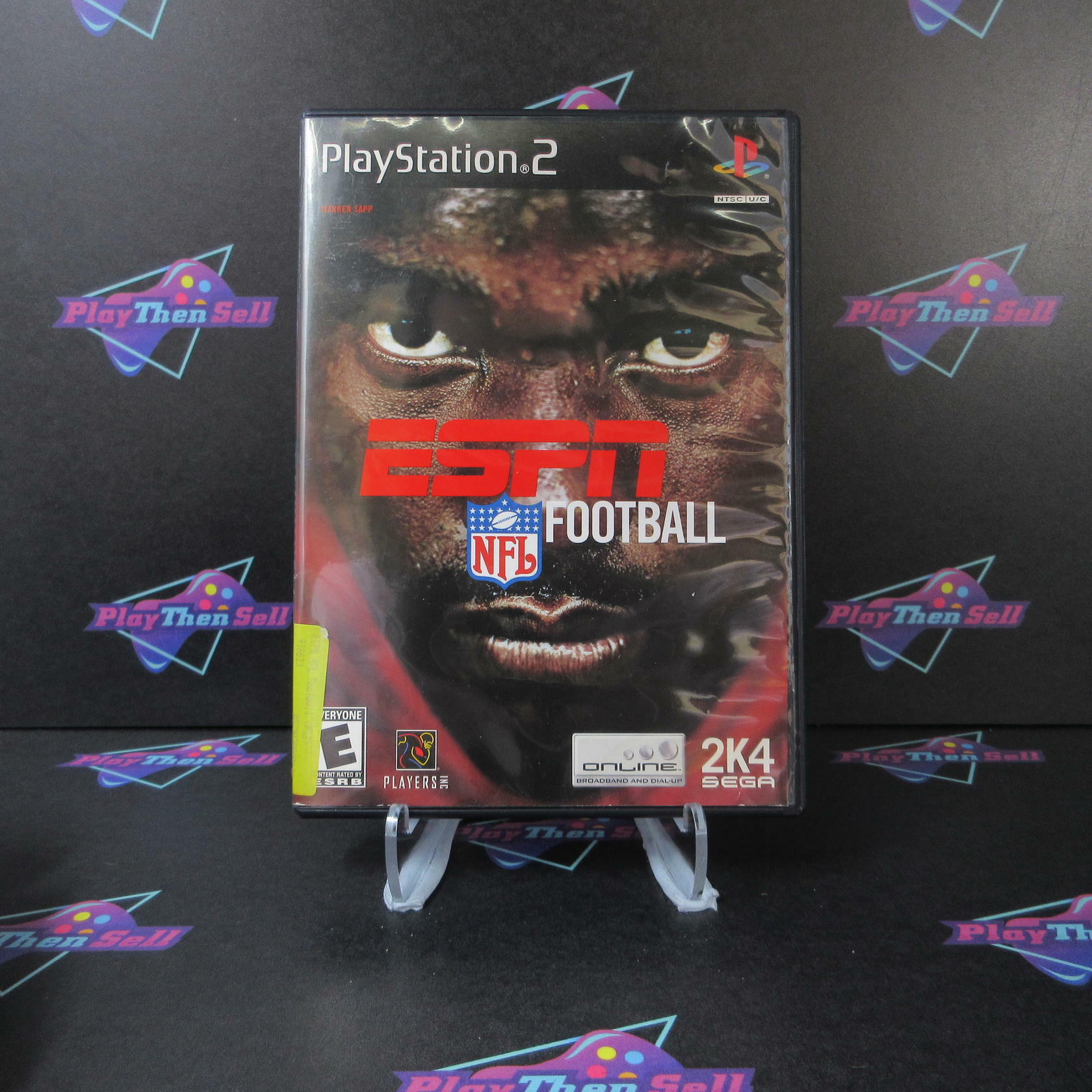 ESPN NFL Football PS2 PlayStation 2 AD Complete CIB - Very Good