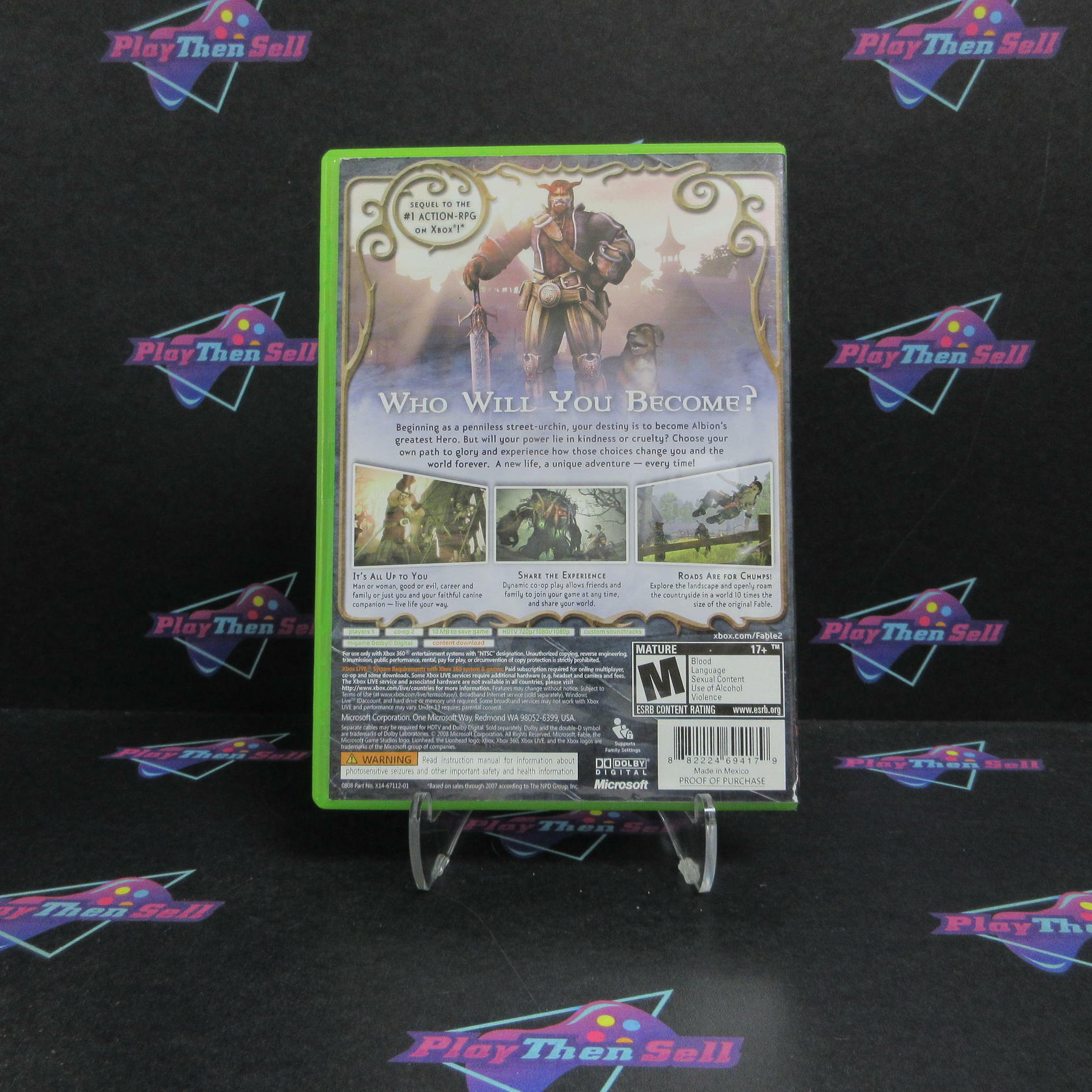 Fable II Xbox 360 AD/NM - Very Good