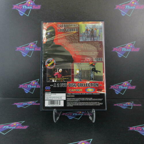 Resident Evil Code Veronica PS2 PlayStation 2 No Bonus Disc Complete - Excellent