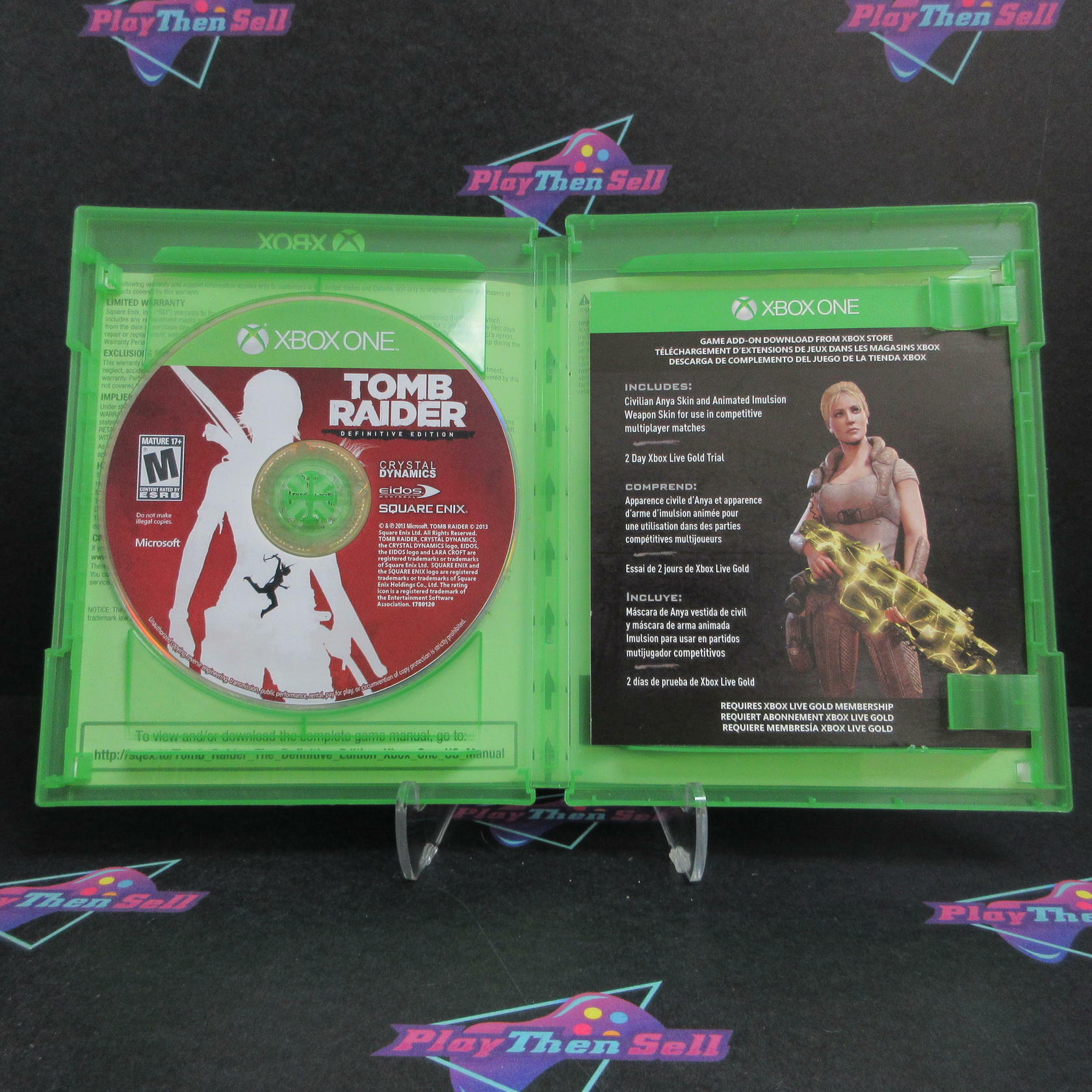 Tomb Raider Definitive Edition Xbox One AD Complete CIB - Very Good