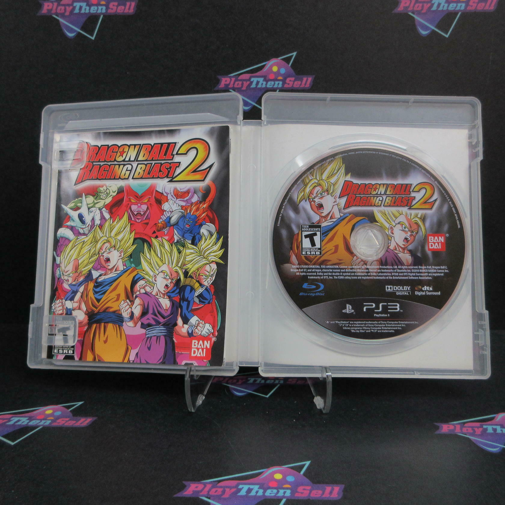 Dragon Ball Raging Blast 2 PS3 Playstation 3 AD Complete CIB - Very Good