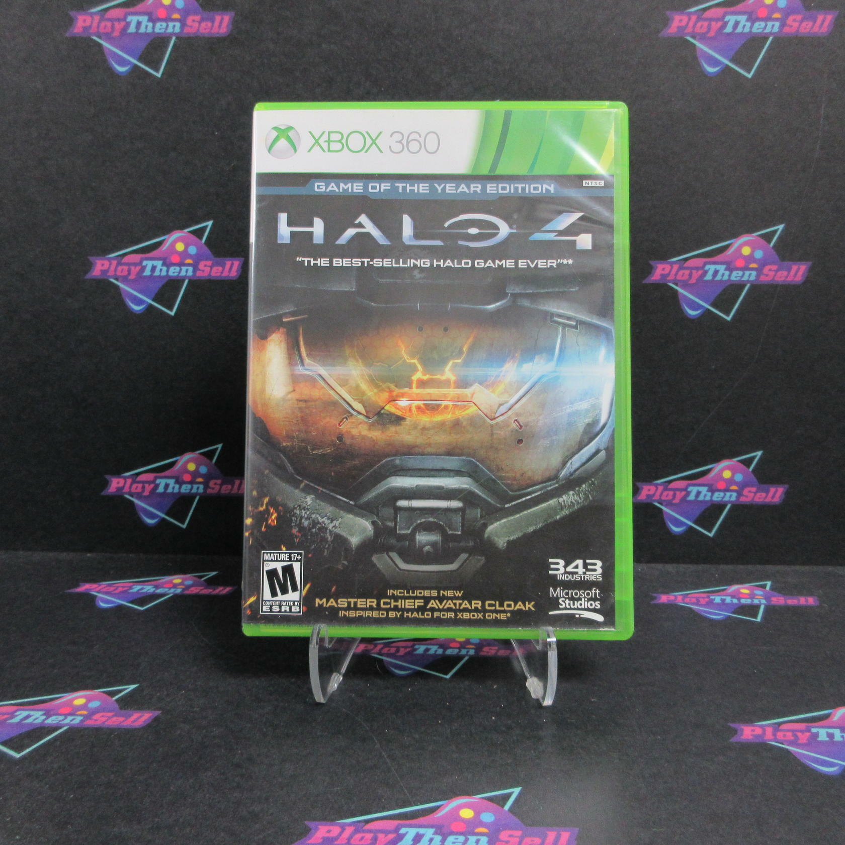 Halo 4 Game of The Year Xbox 360 AD Complete CIB - Very Good