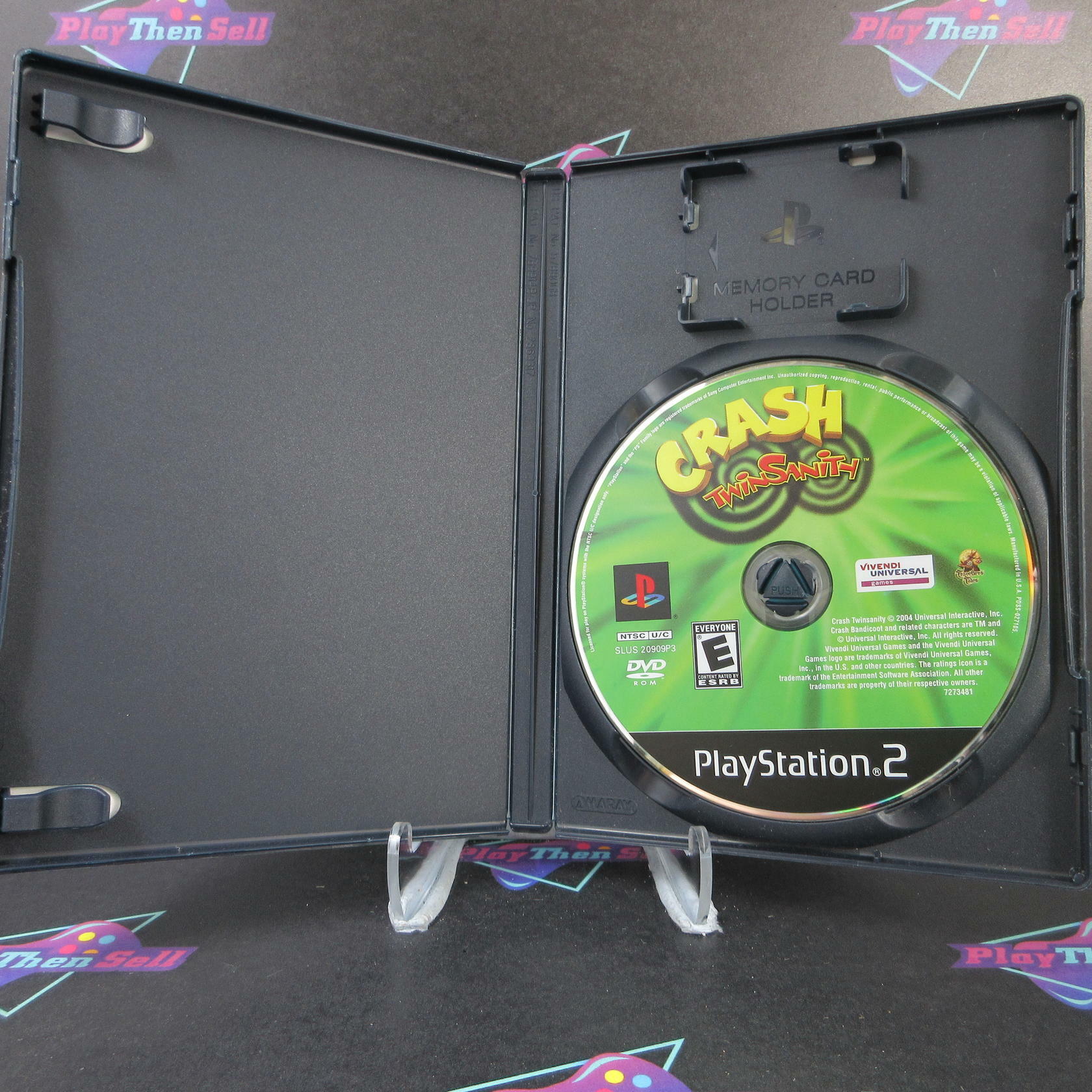 Crash Bandicoot Twinsanity PS2 PlayStation 2 AD/NM - Very Good