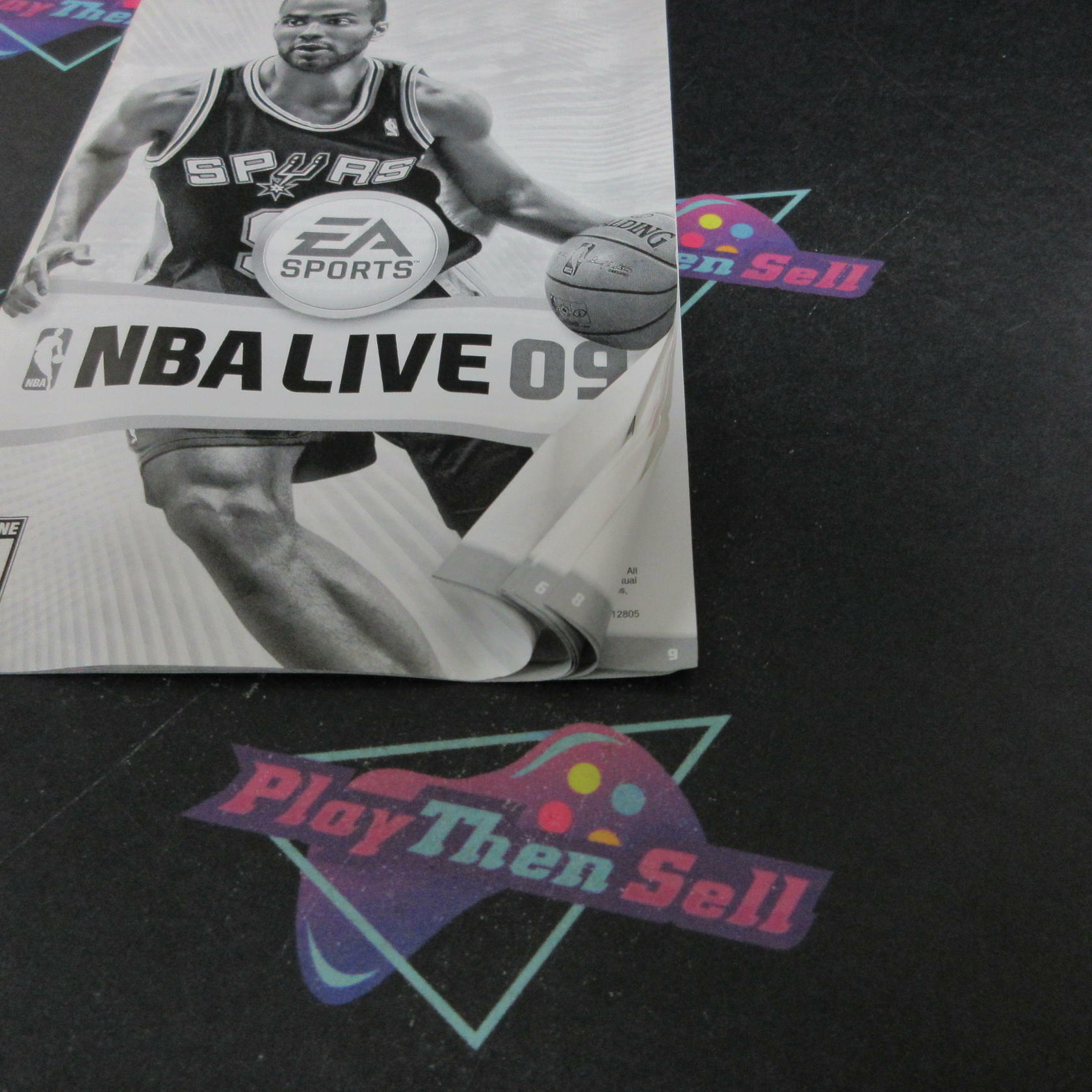 NBA Live 09 PS2 PlayStation 2 MD Complete CIB - Very Good