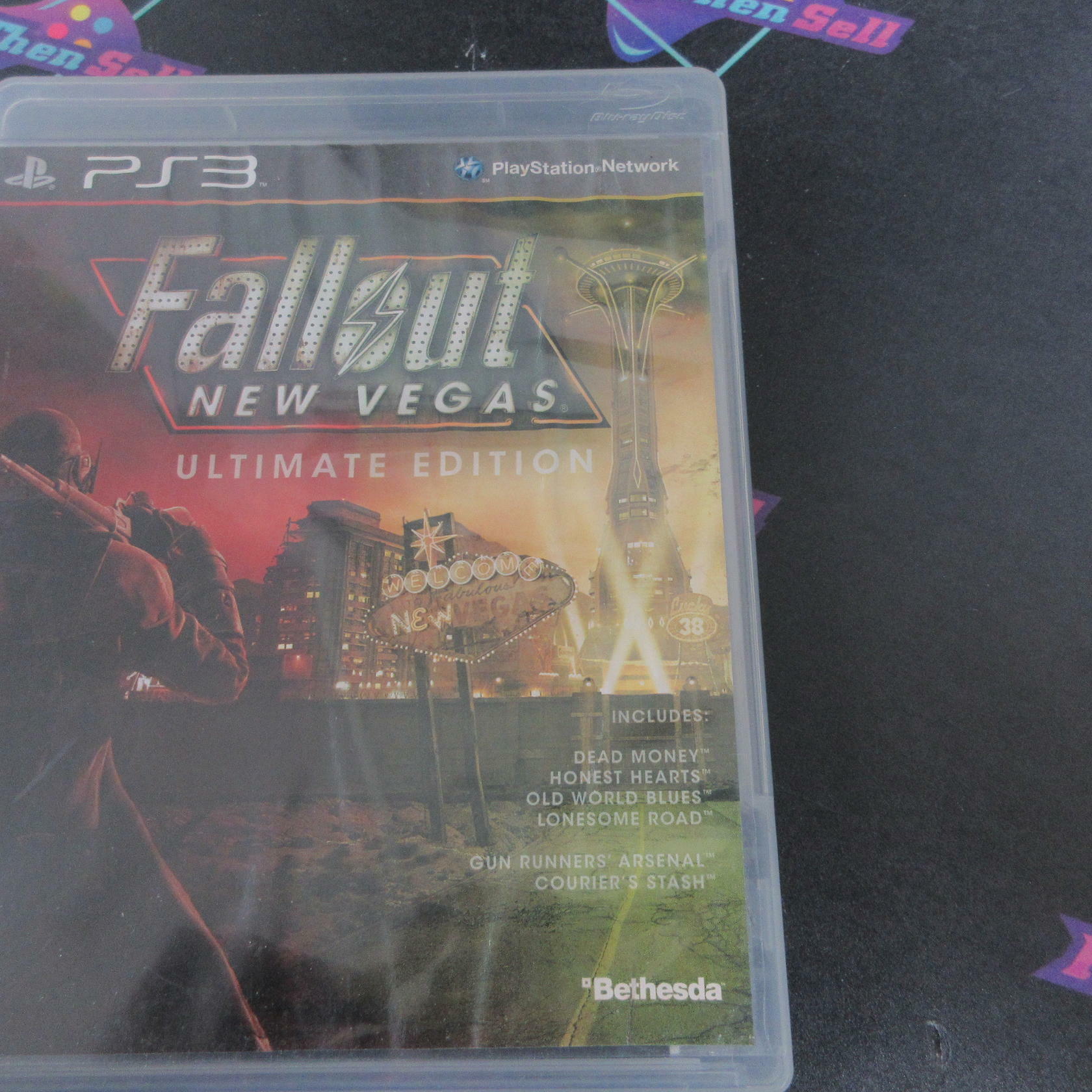Fallout New Vegas Ultimate Edition PS3 PlayStation 3 AD Complete - Very Good