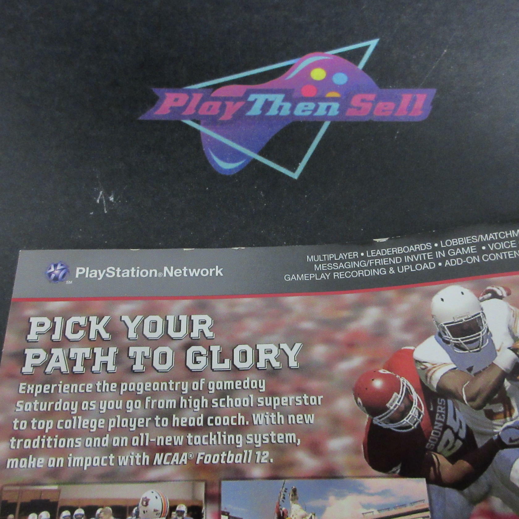 NCAA Football 12 PS3 PlayStation 3 AD/NM - Very Good
