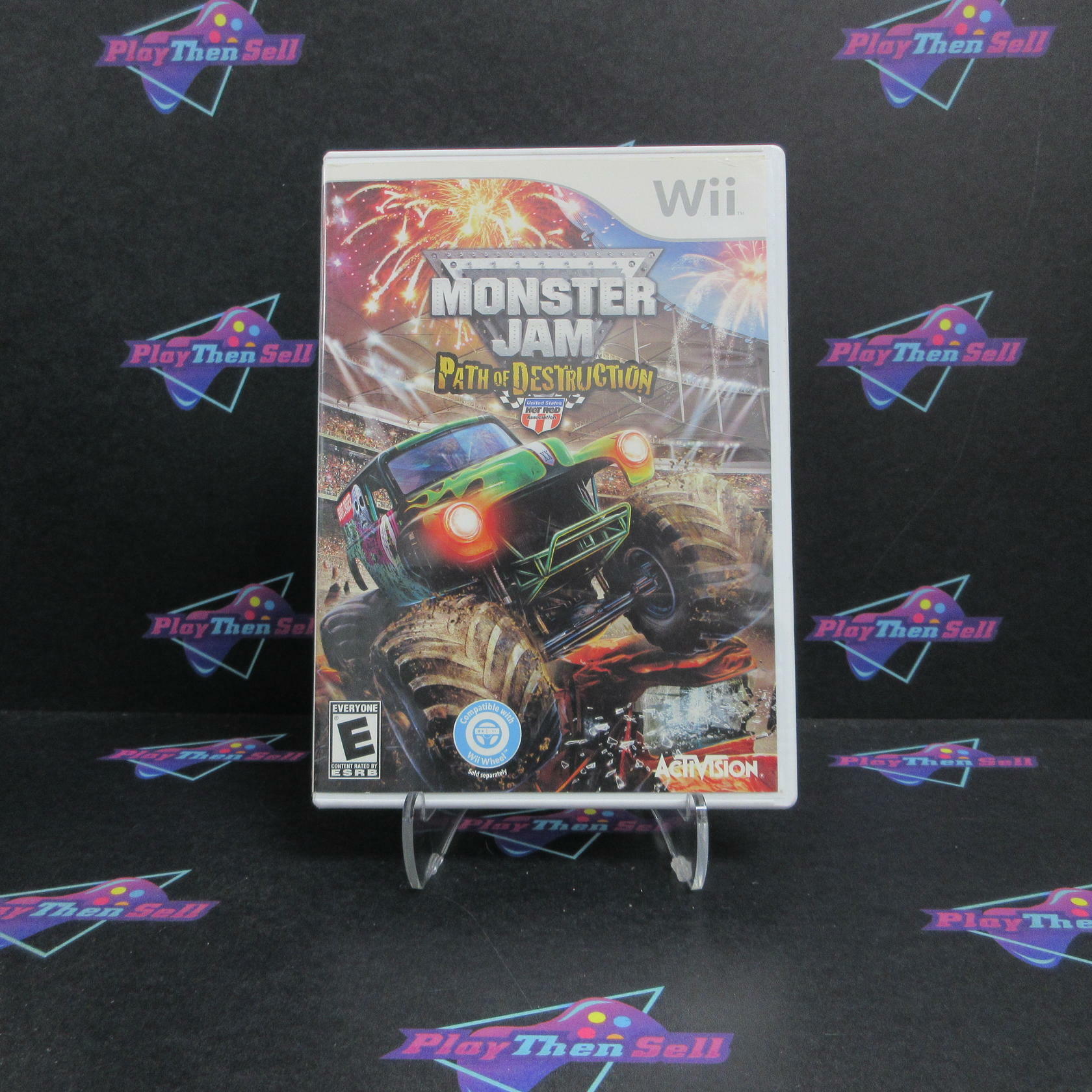 Monster Jam Path Of Destruction Nintendo Wii DD/NM - Very Good