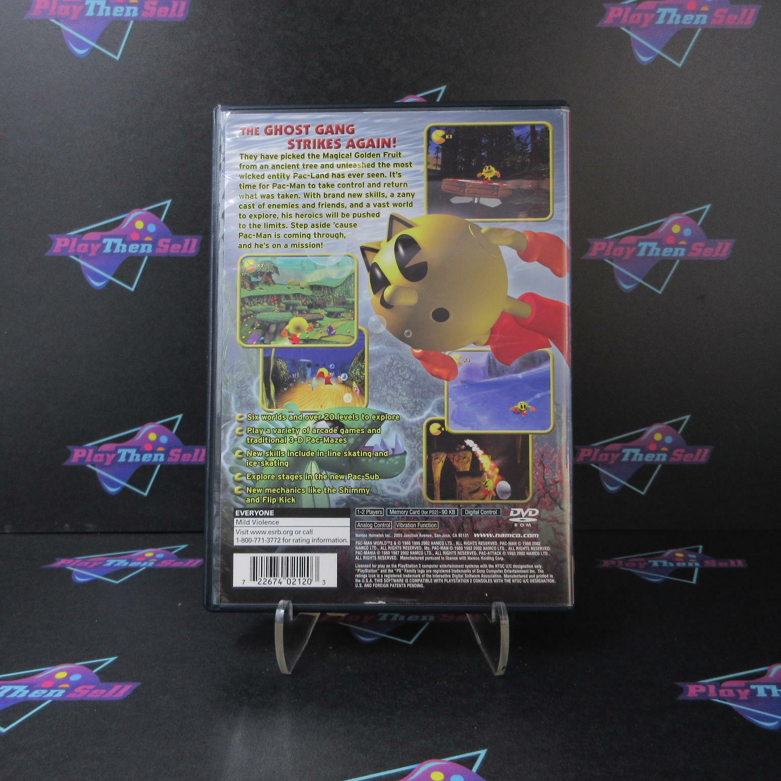 Pac Man World 2 PS2 PlayStation 2 GH + Reg Card Complete - Excellent