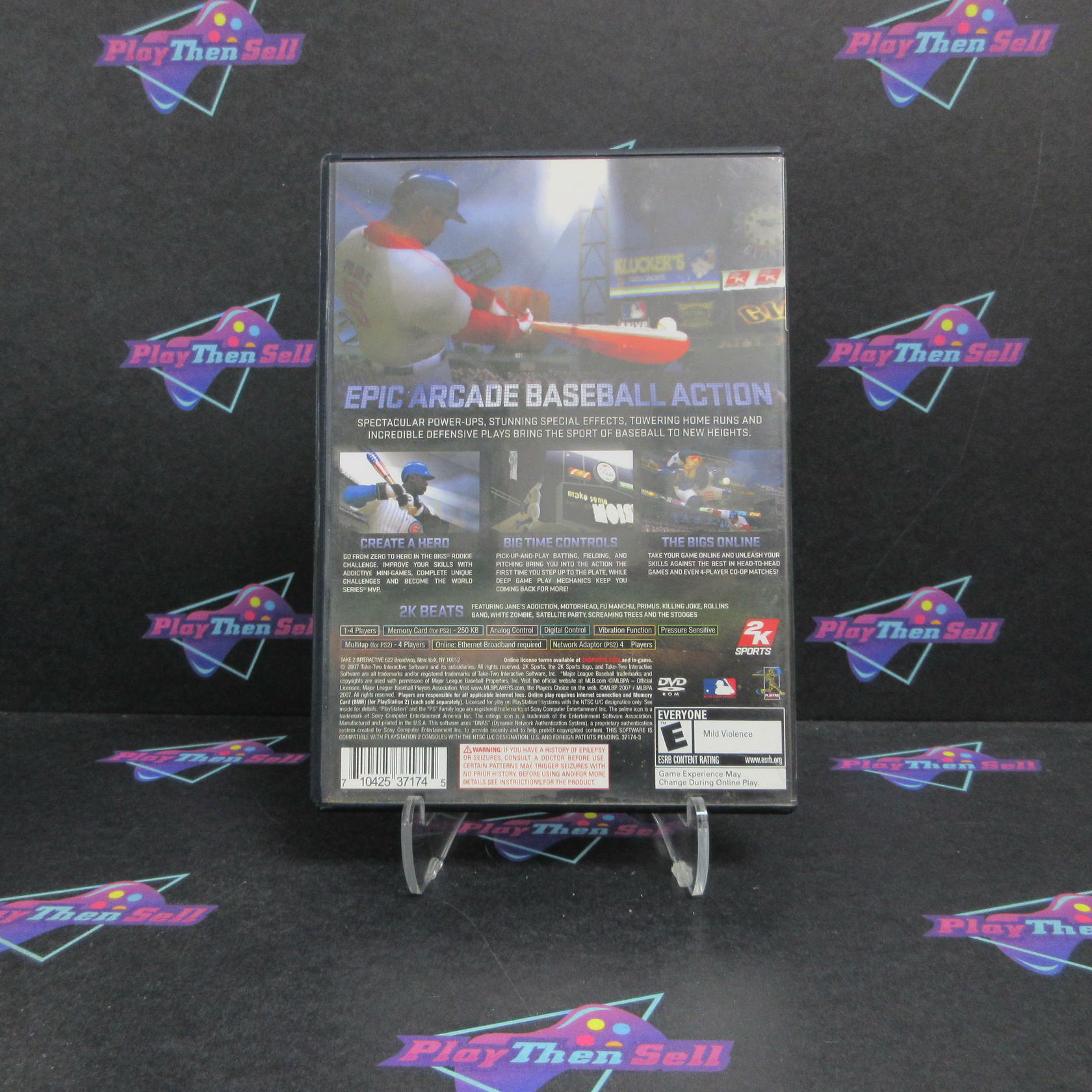 The Bigs PS2 PlayStation 2 AD Complete CIB - Very Good