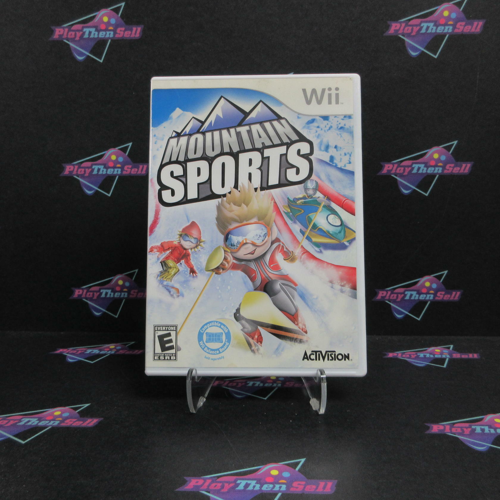 Mountain Sports Nintendo Wii AD Complete CIB - Very Good