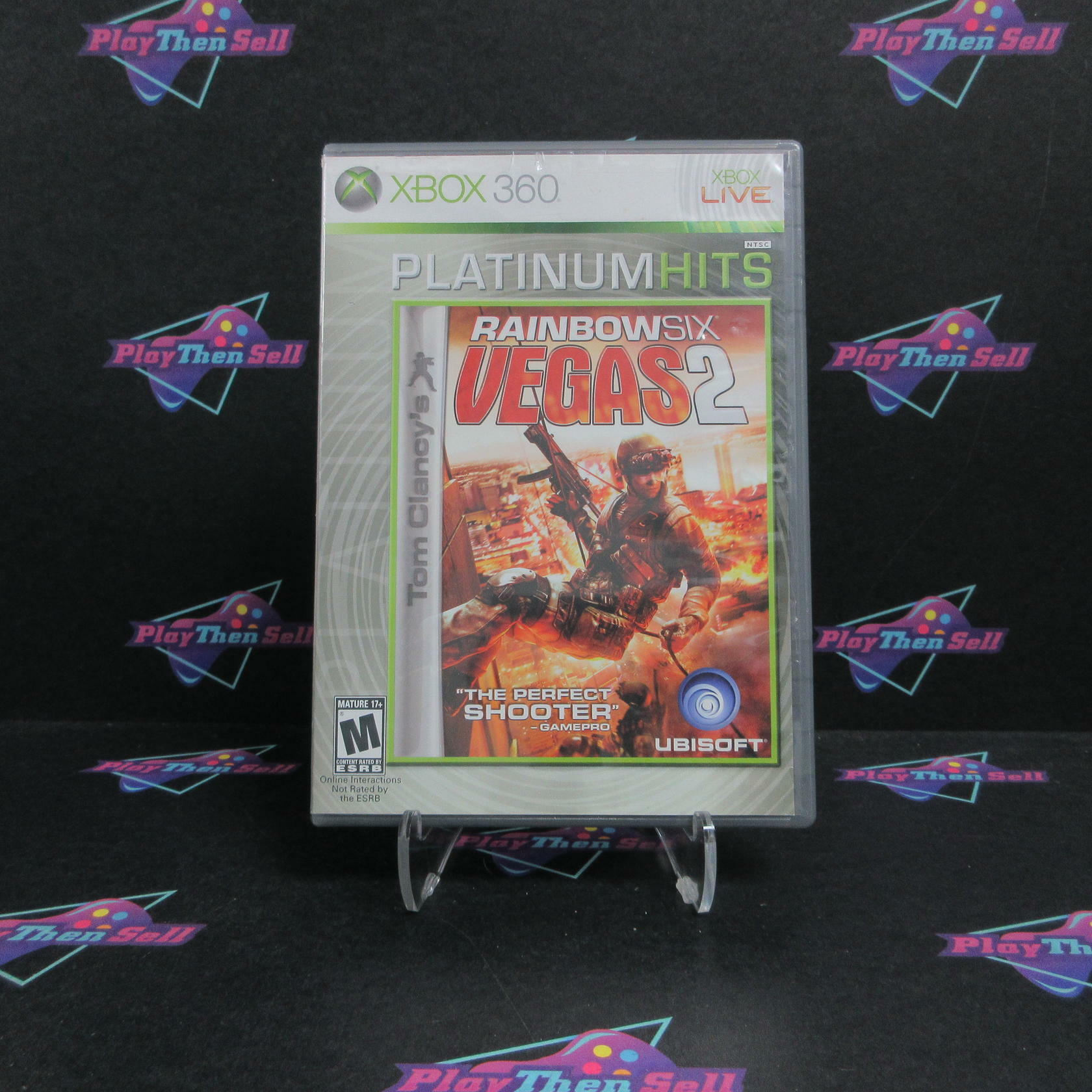Tom Clancy's Rainbow Six Vegas 2 Xbox 360 PH AD/MD Complete CIB - Very Good