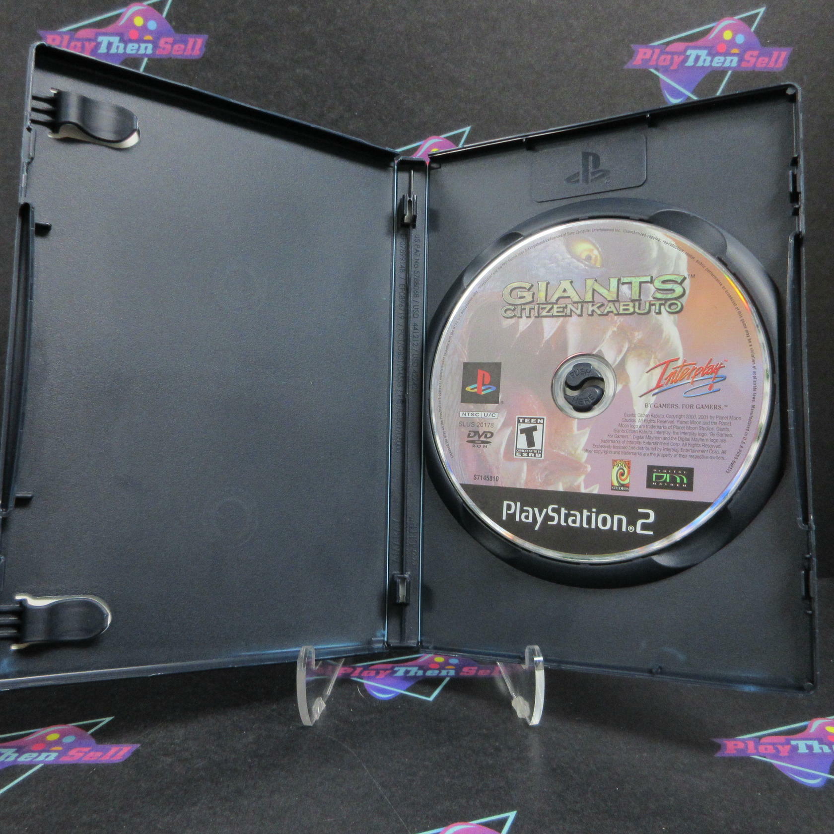 Giants Citizen Kabuto PS2 PlayStation 2 - Very Good