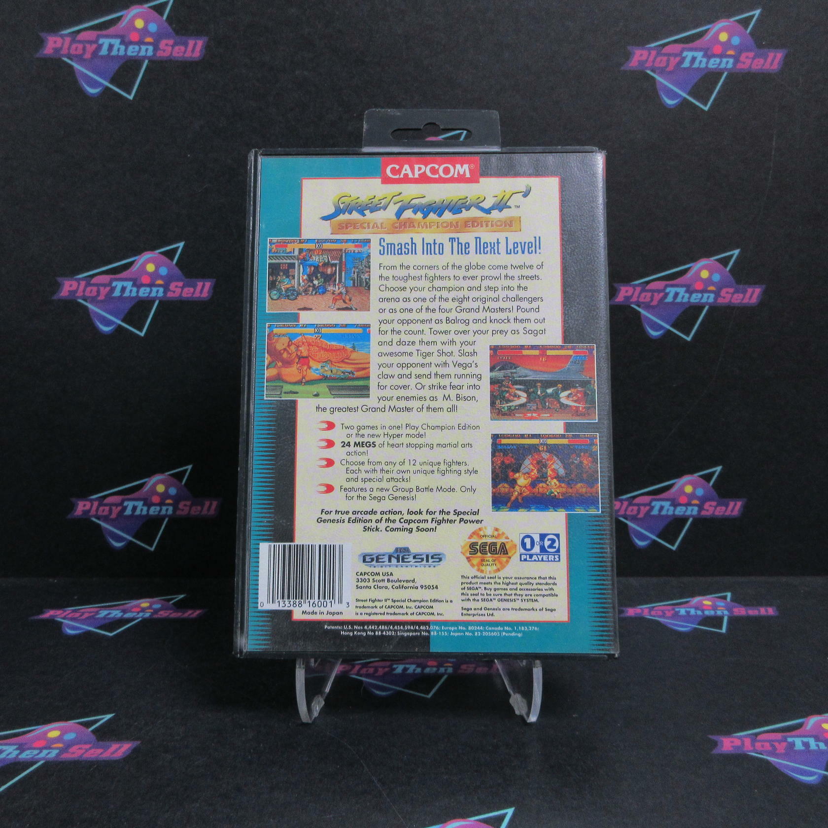 Street Fighter II Special Champion Edition Sega Genesis - Very Good