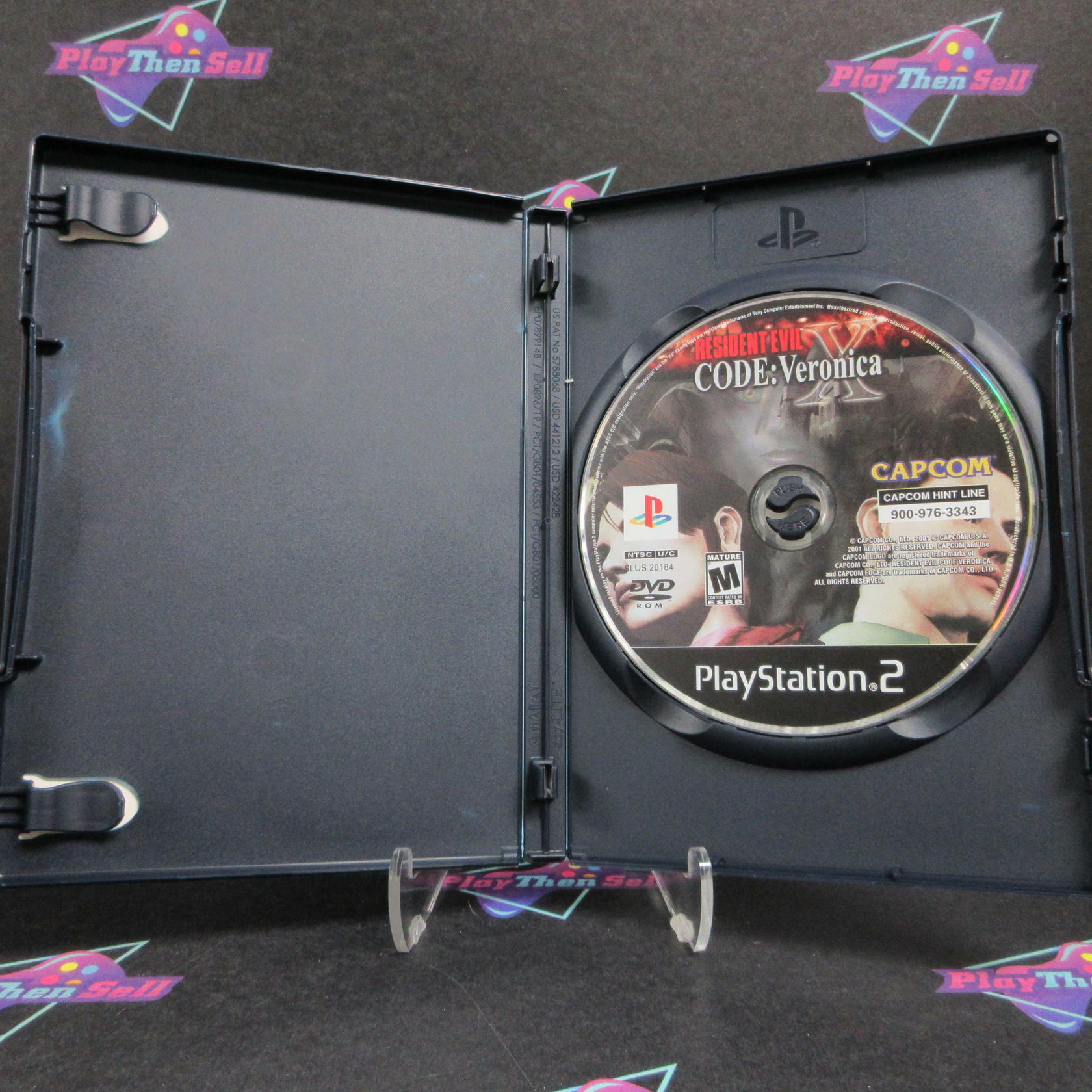 Resident Evil Code Veronica X PS2 PlayStation 2 - Very Good