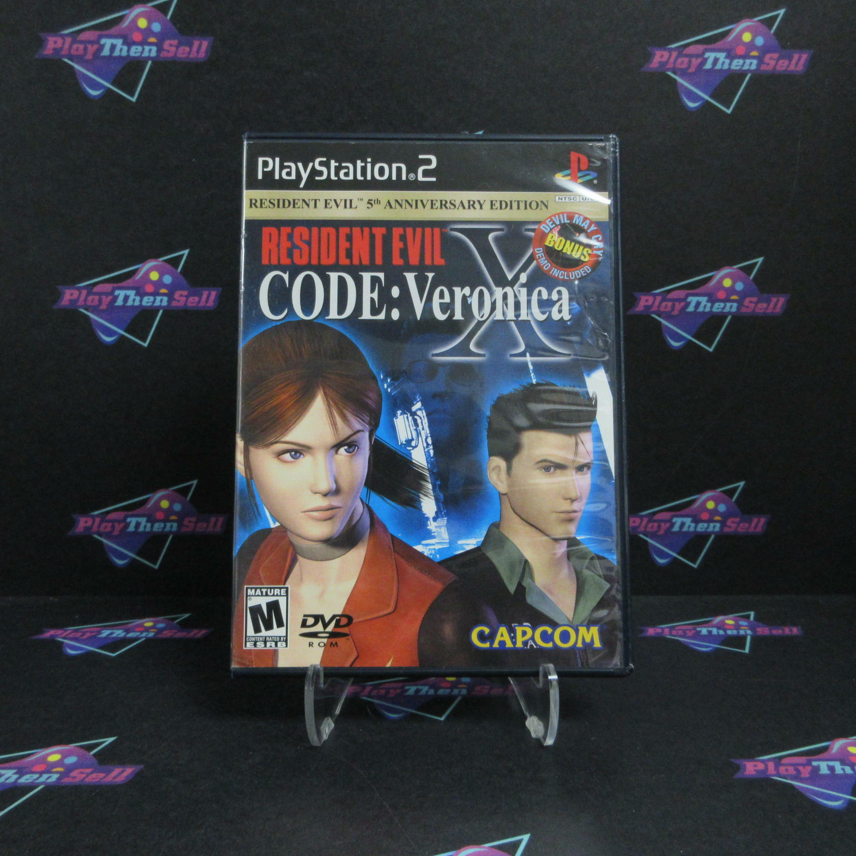 Resident Evil Code Veronica X PS2 PlayStation 2 - Very Good