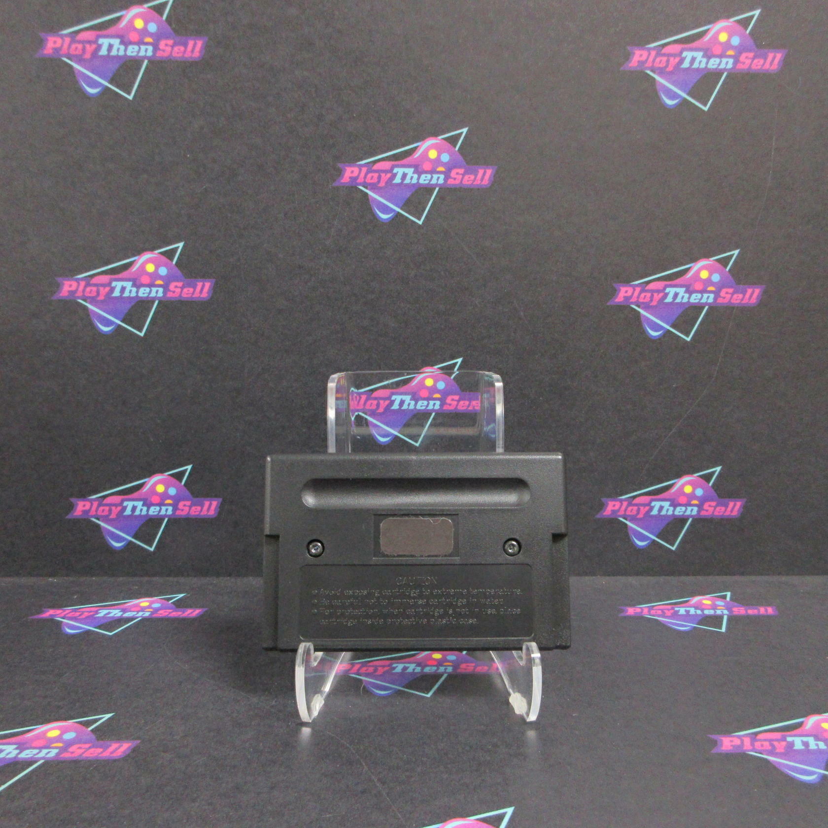 Monopoly Sega Genesis + Poster - Very Good