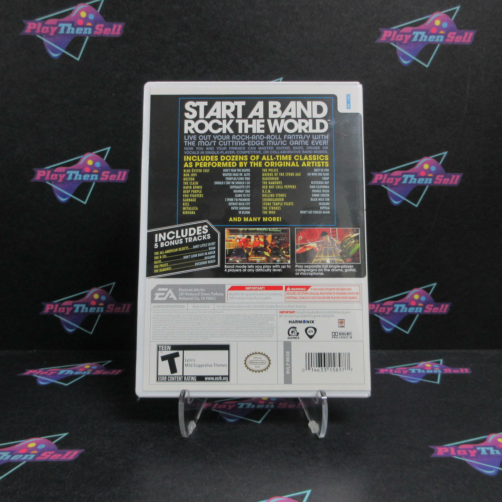 Rock Band Nintendo Wii - Very Good