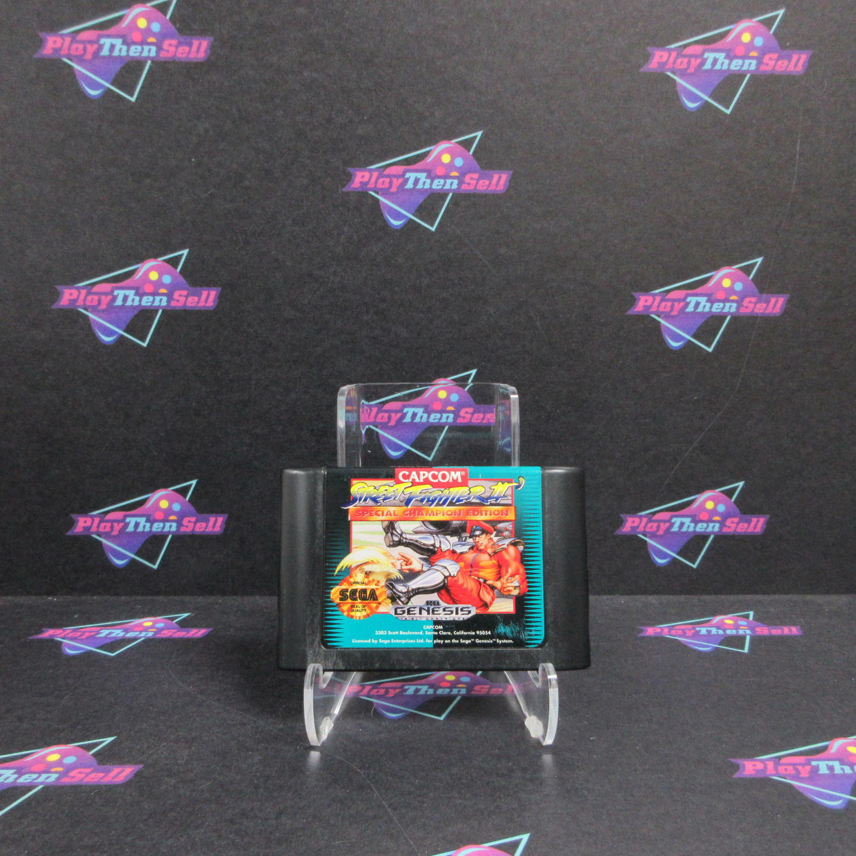 Street Fighter II Special Champion Edition Sega Genesis - Very Good