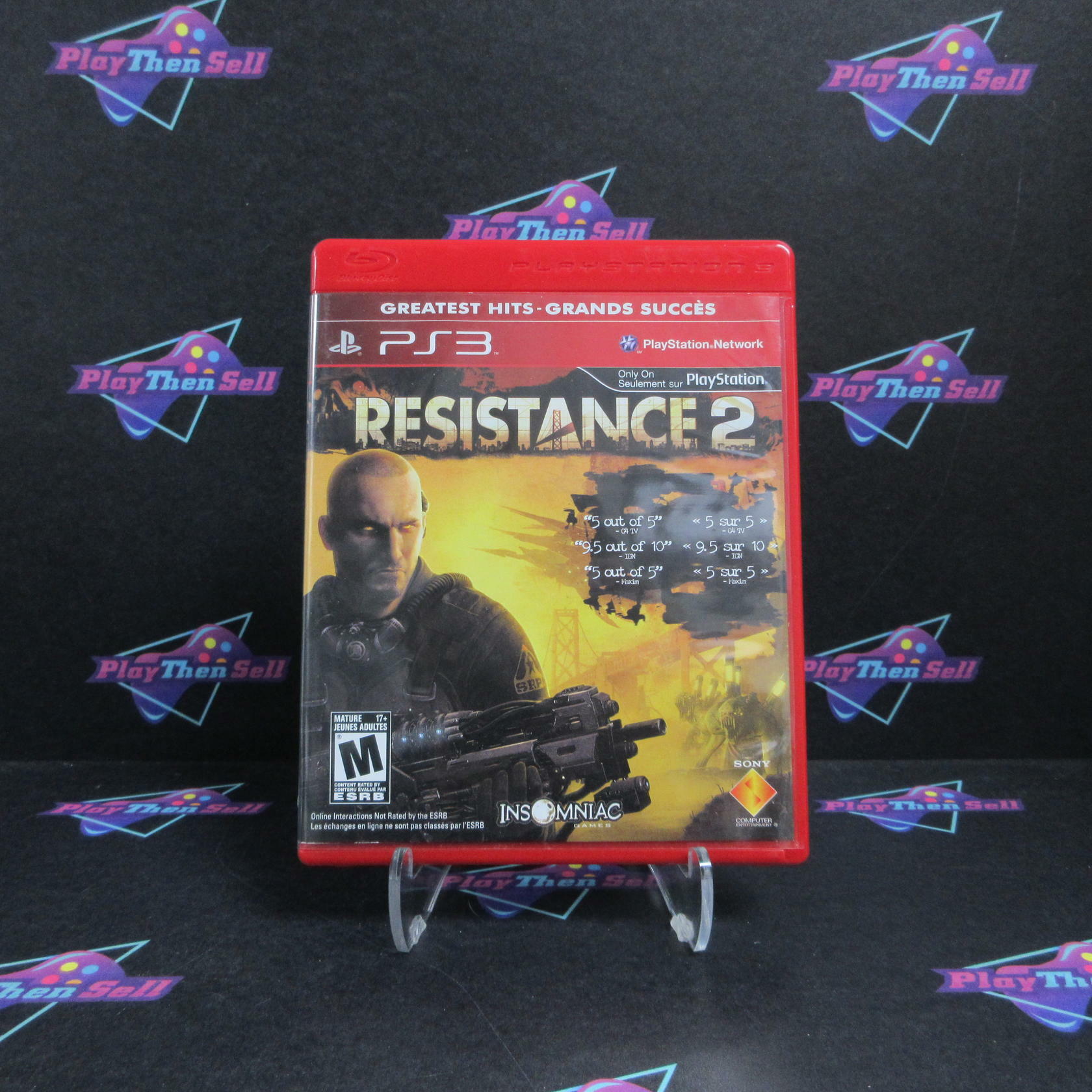 Resistance 2 PS3 PlayStation 3 Greatest Hits - Very Good