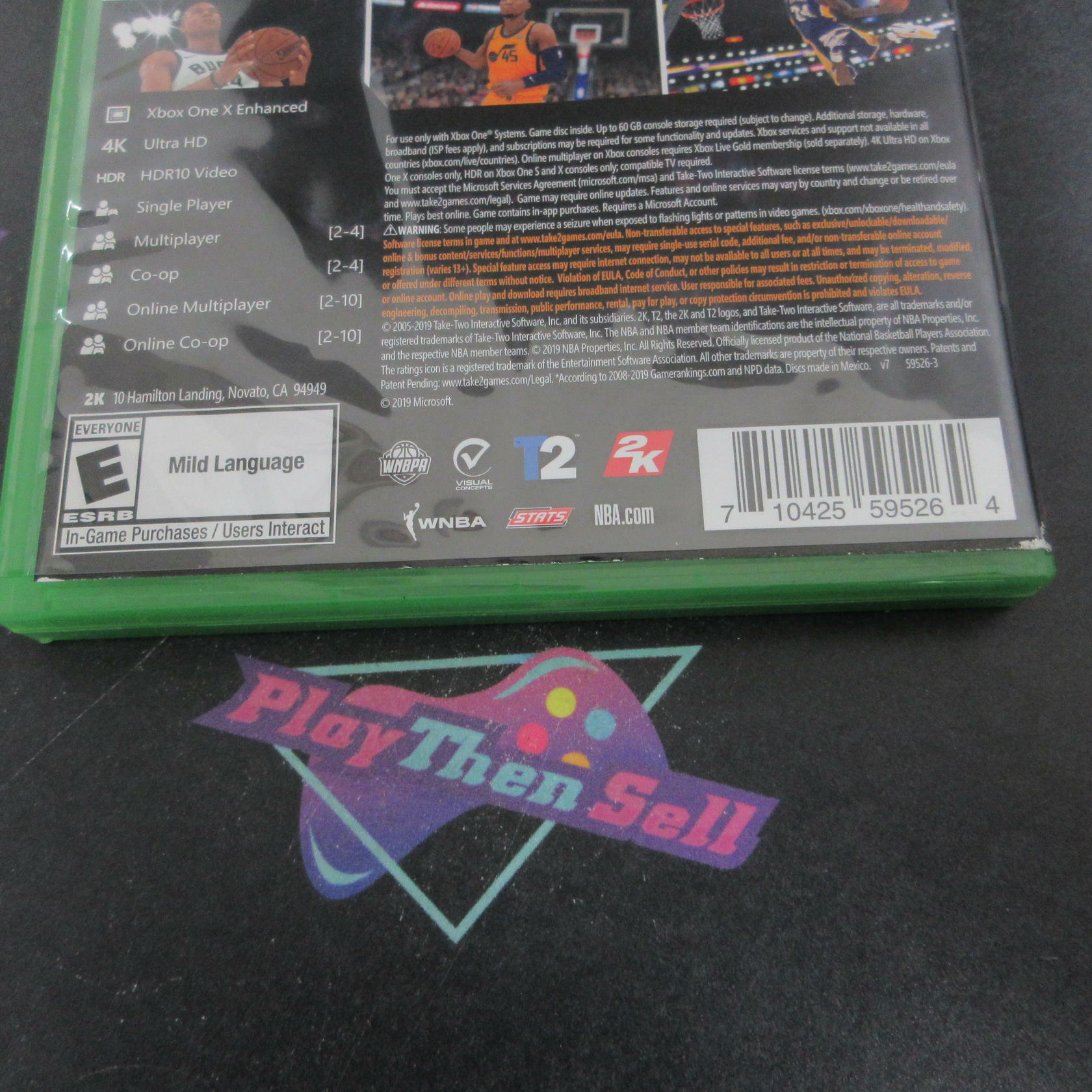 NBA 2K20 Xbox One AD Complete CIB - Very Good