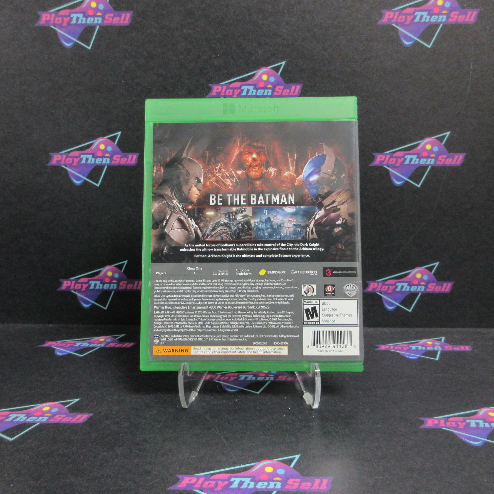 Batman Arkham Knight Xbox One Complete - Excellent