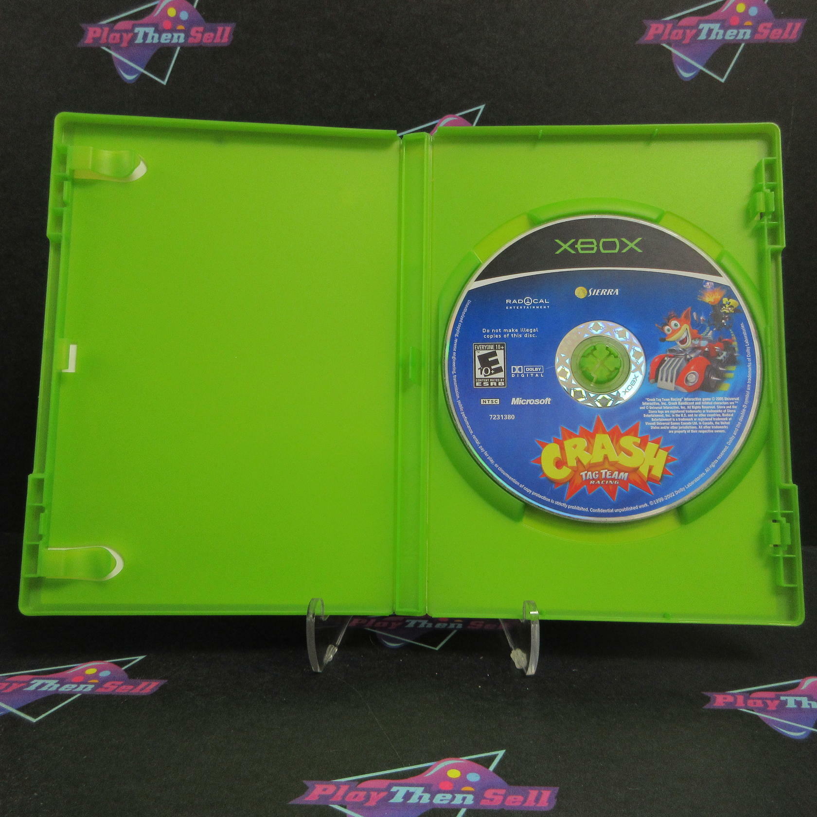 Crash Tag Team Racing Xbox AD/NM - Very Good