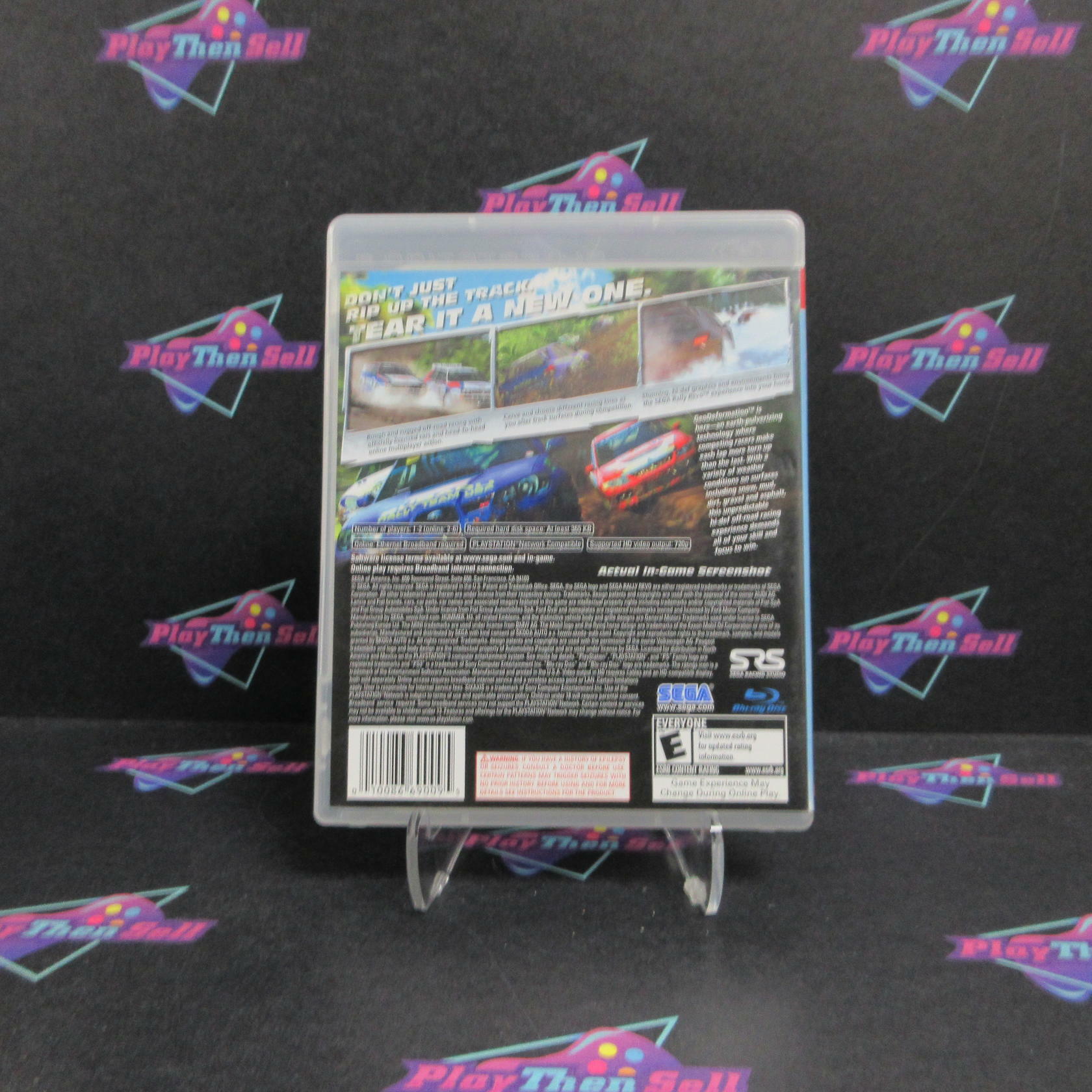 Sega Rally Revo PS3 PlayStation 3 DD/NM - Very Good